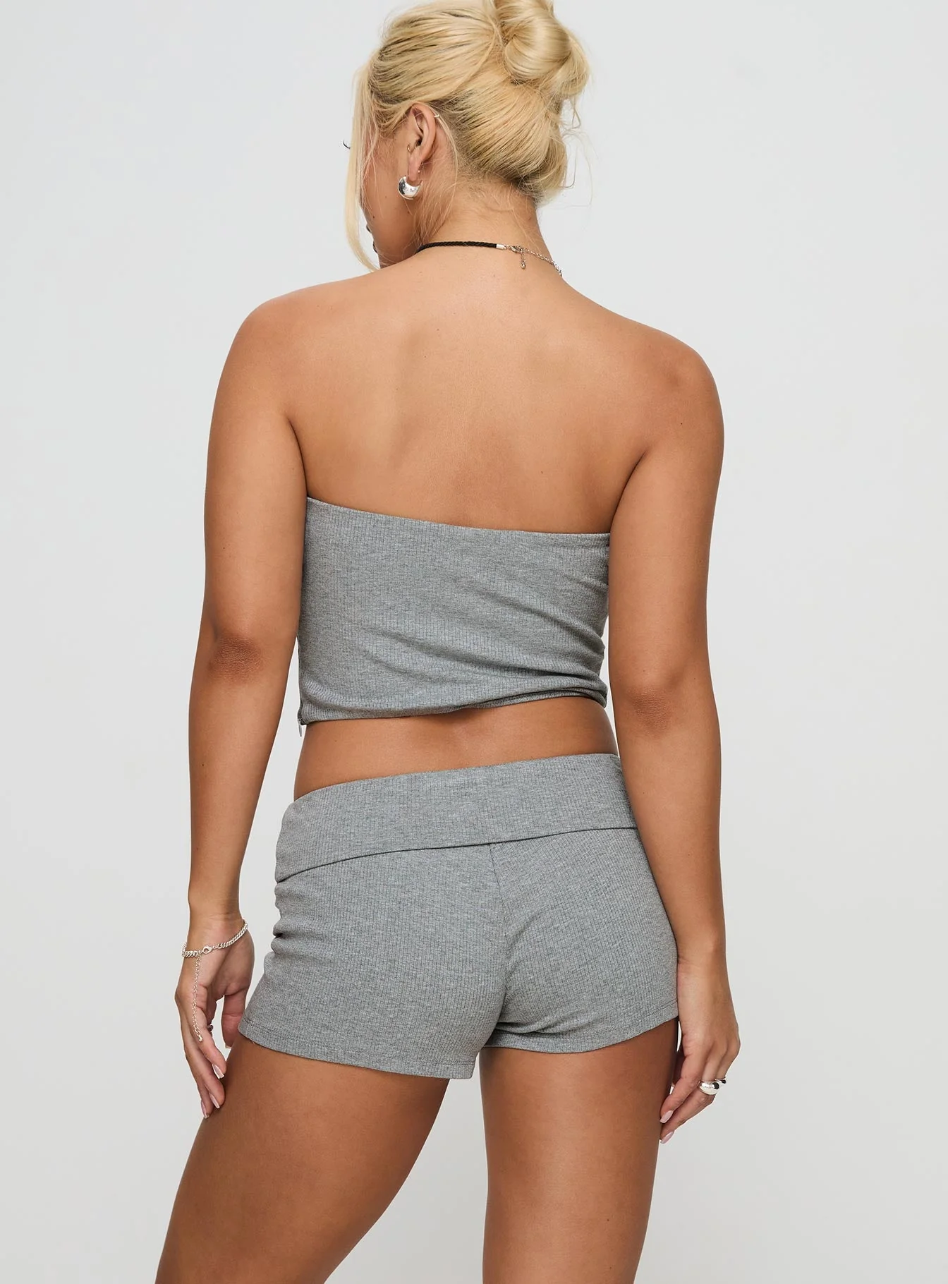 Rowena Strapless Set Grey - Image 5