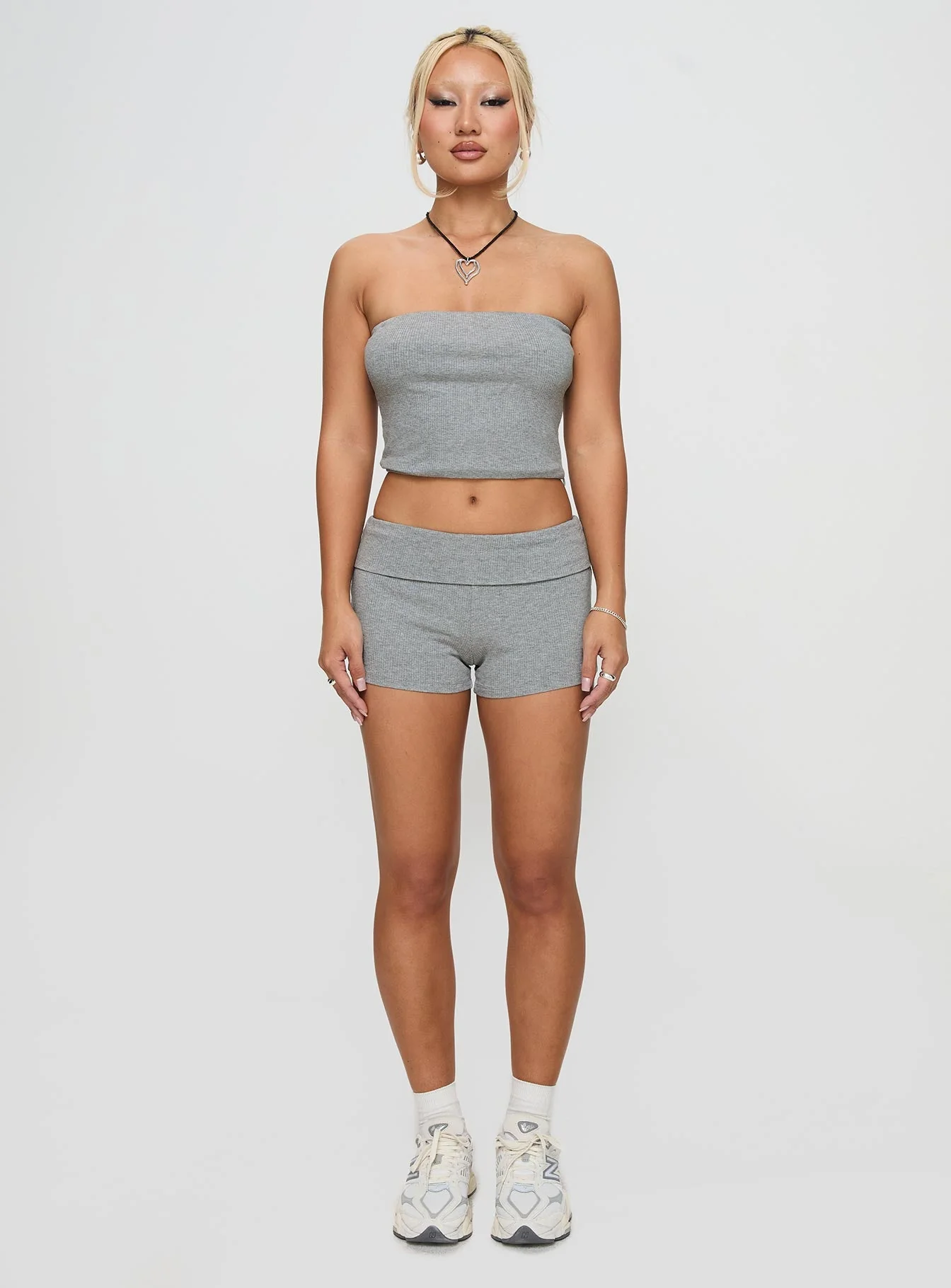 Rowena Strapless Set Grey - Image 7