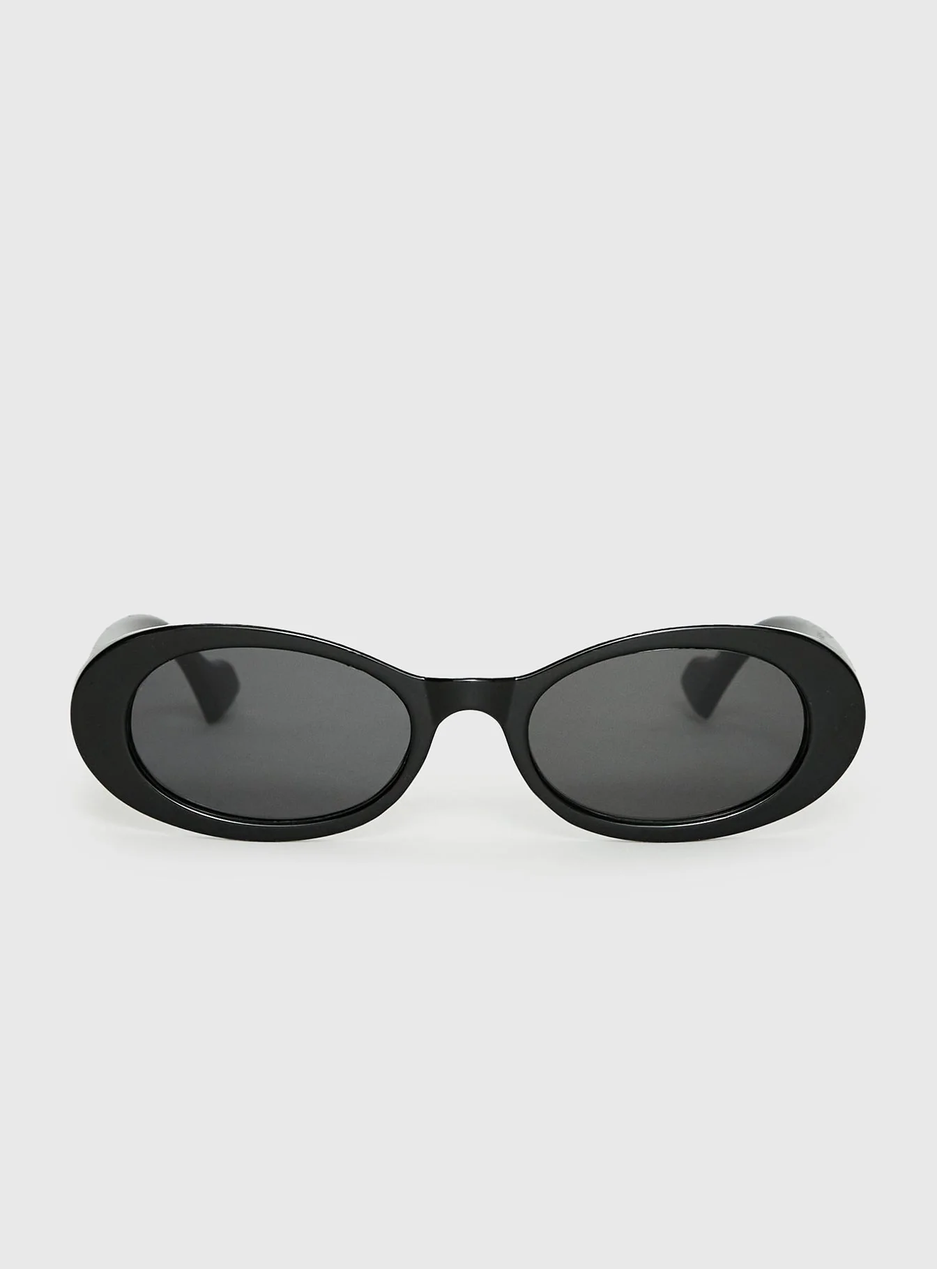 Runaway Baby Oval Sunglasses Black - Image 2