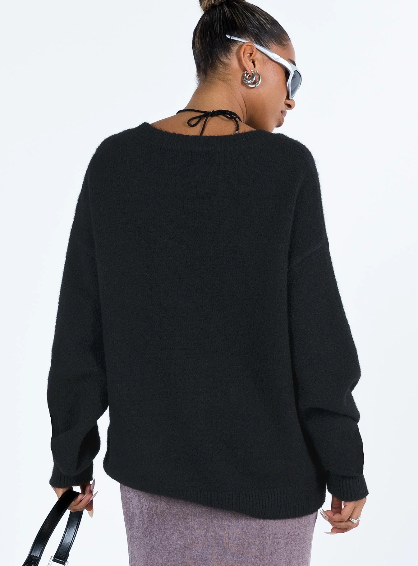 Ryanna Sweater Black - Image 5