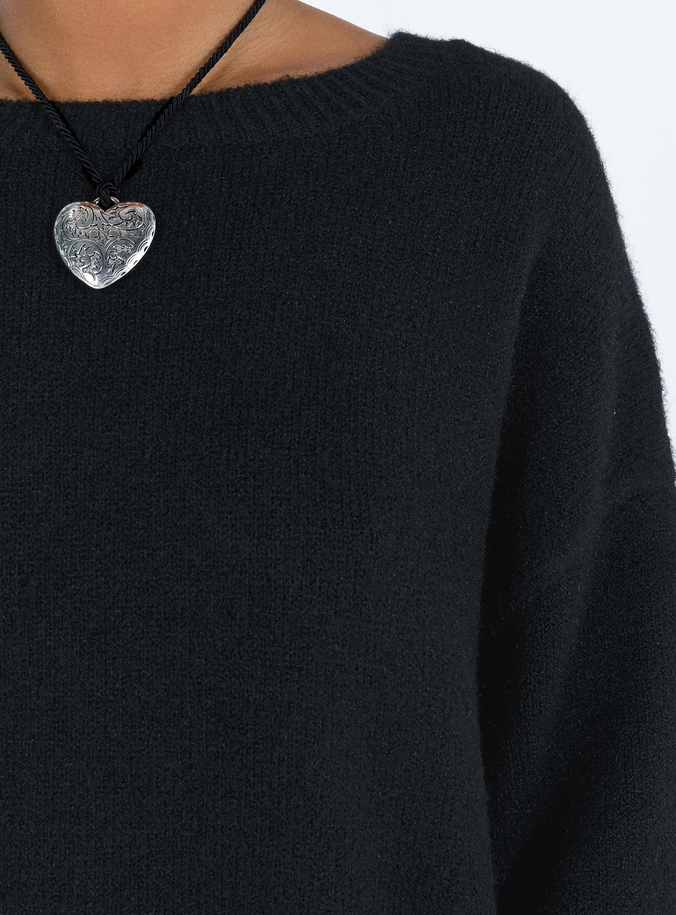 Ryanna Sweater Black - Image 6
