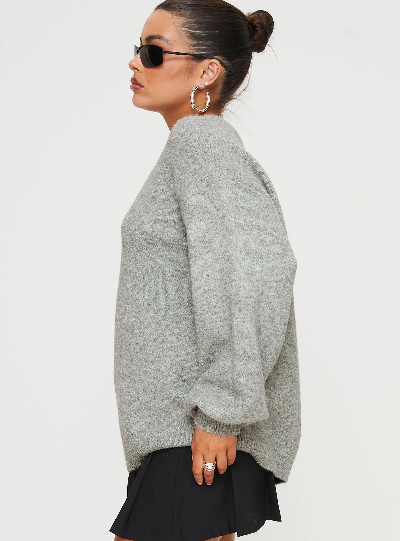Ryanna Sweater Grey - Image 4