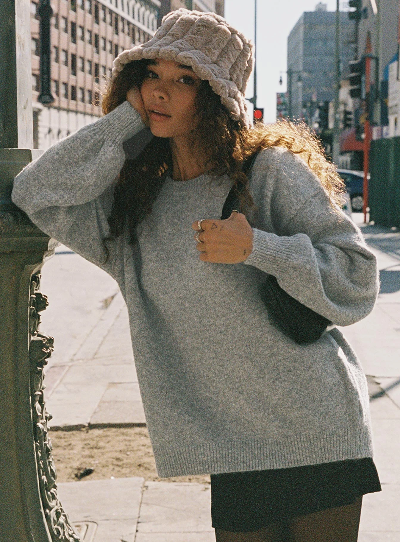 Ryanna Sweater Grey - Image 6
