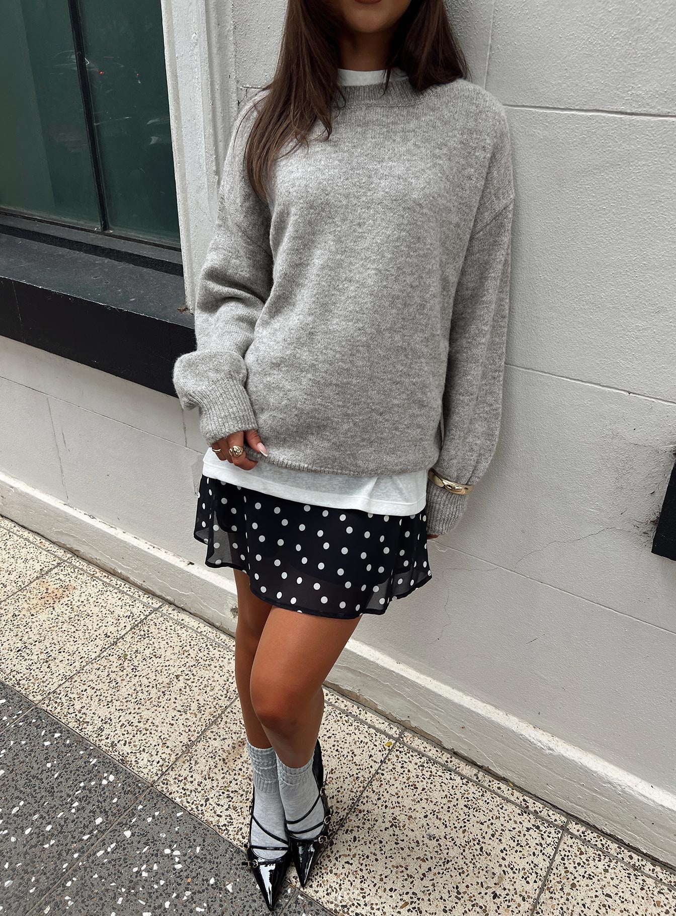 Ryanna Sweater Grey - Image 8