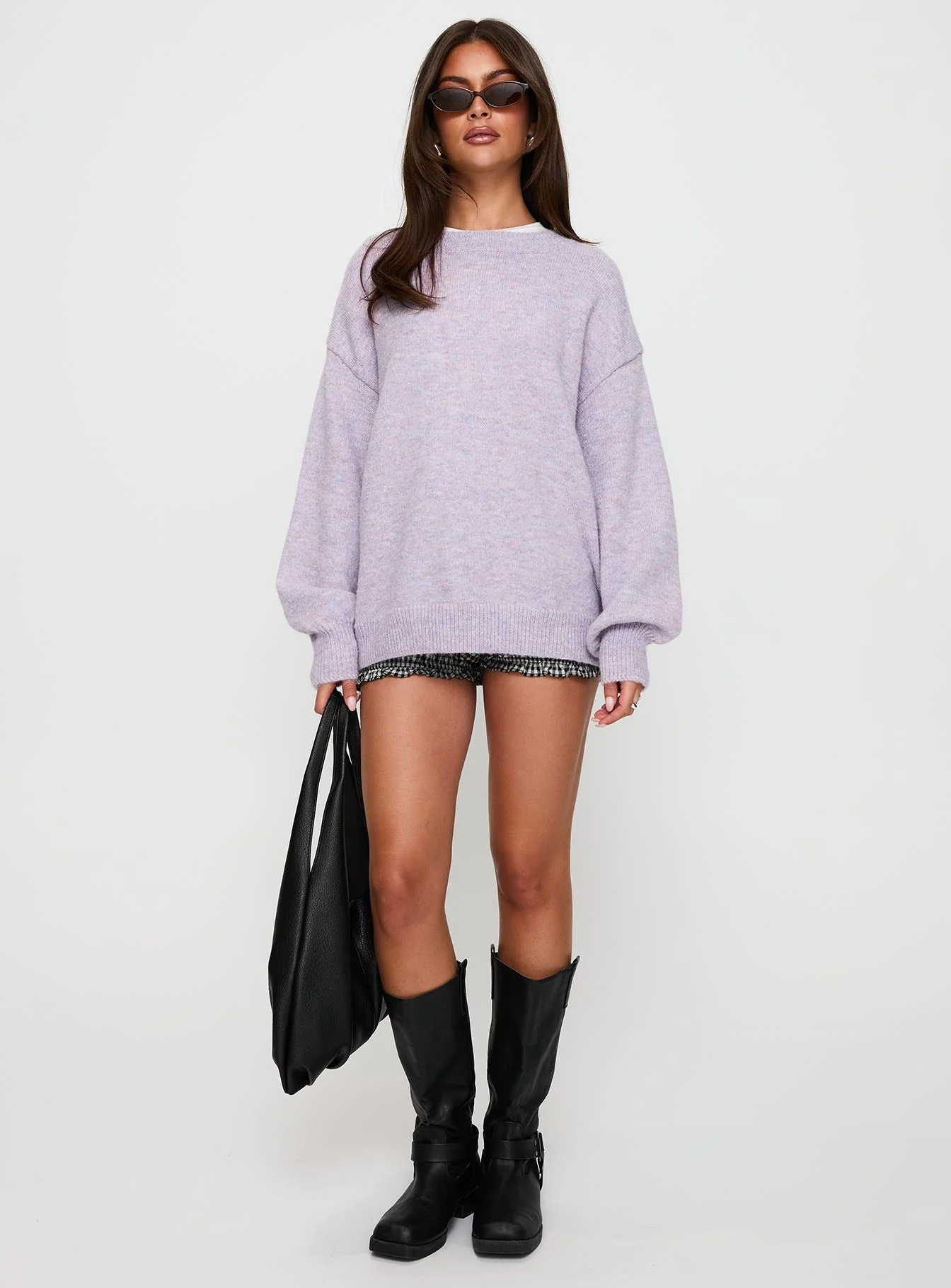 Ryanna Sweater Lilac - Image 2