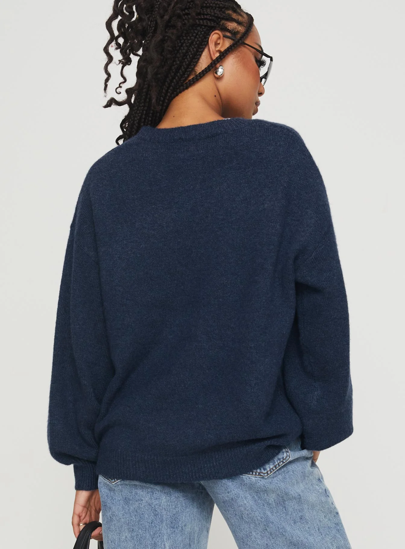Ryanna Sweater Navy - Image 5