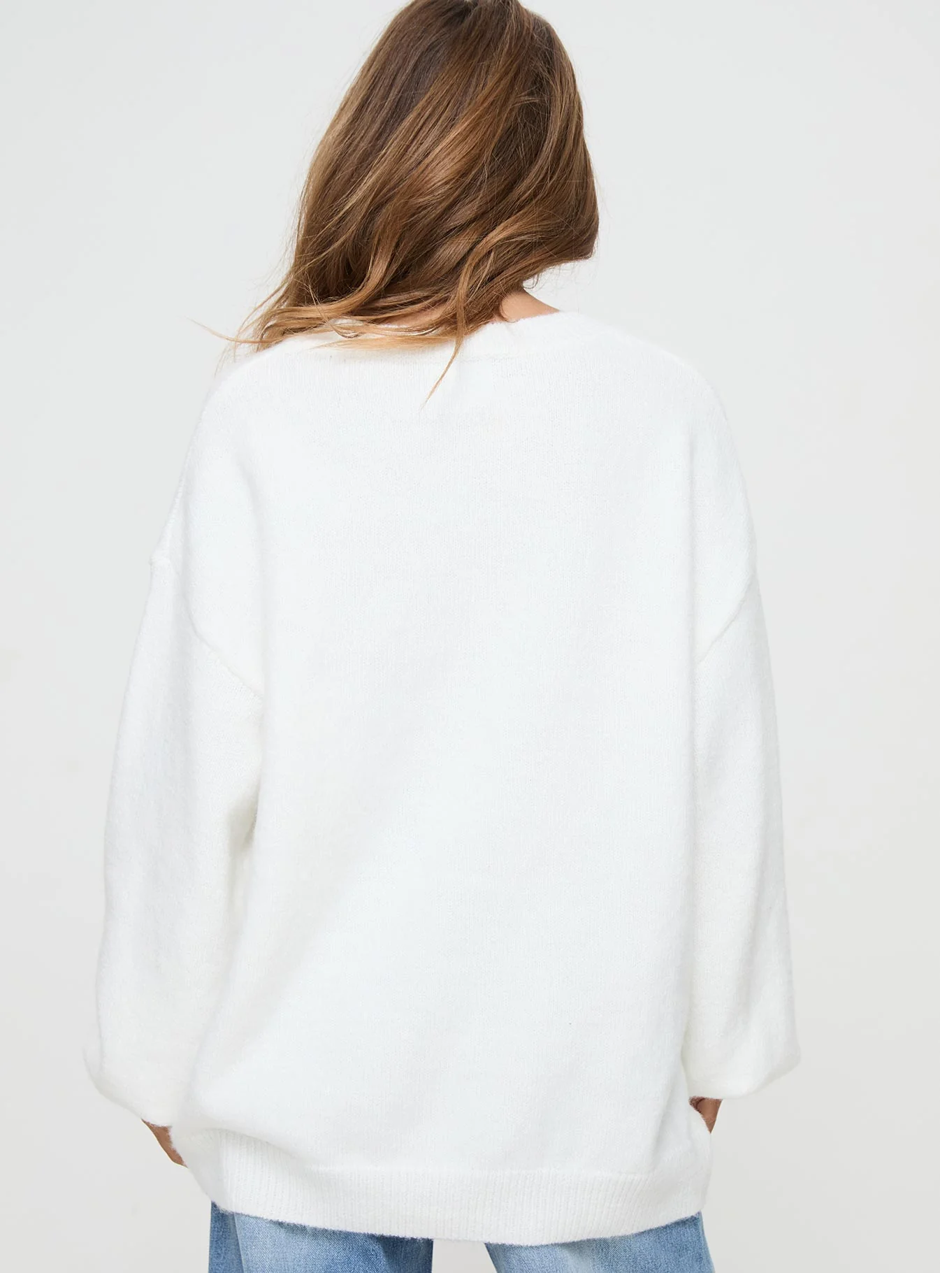 Ryanna Sweater White - Image 5
