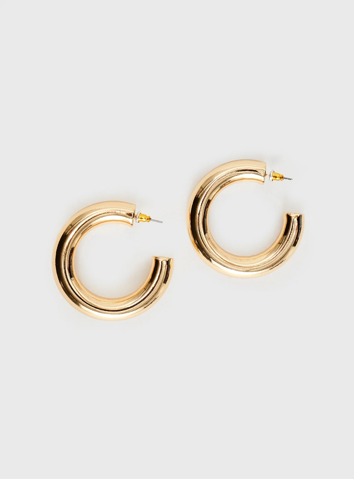 Samwell Chunky Earrings Gold - Image 2