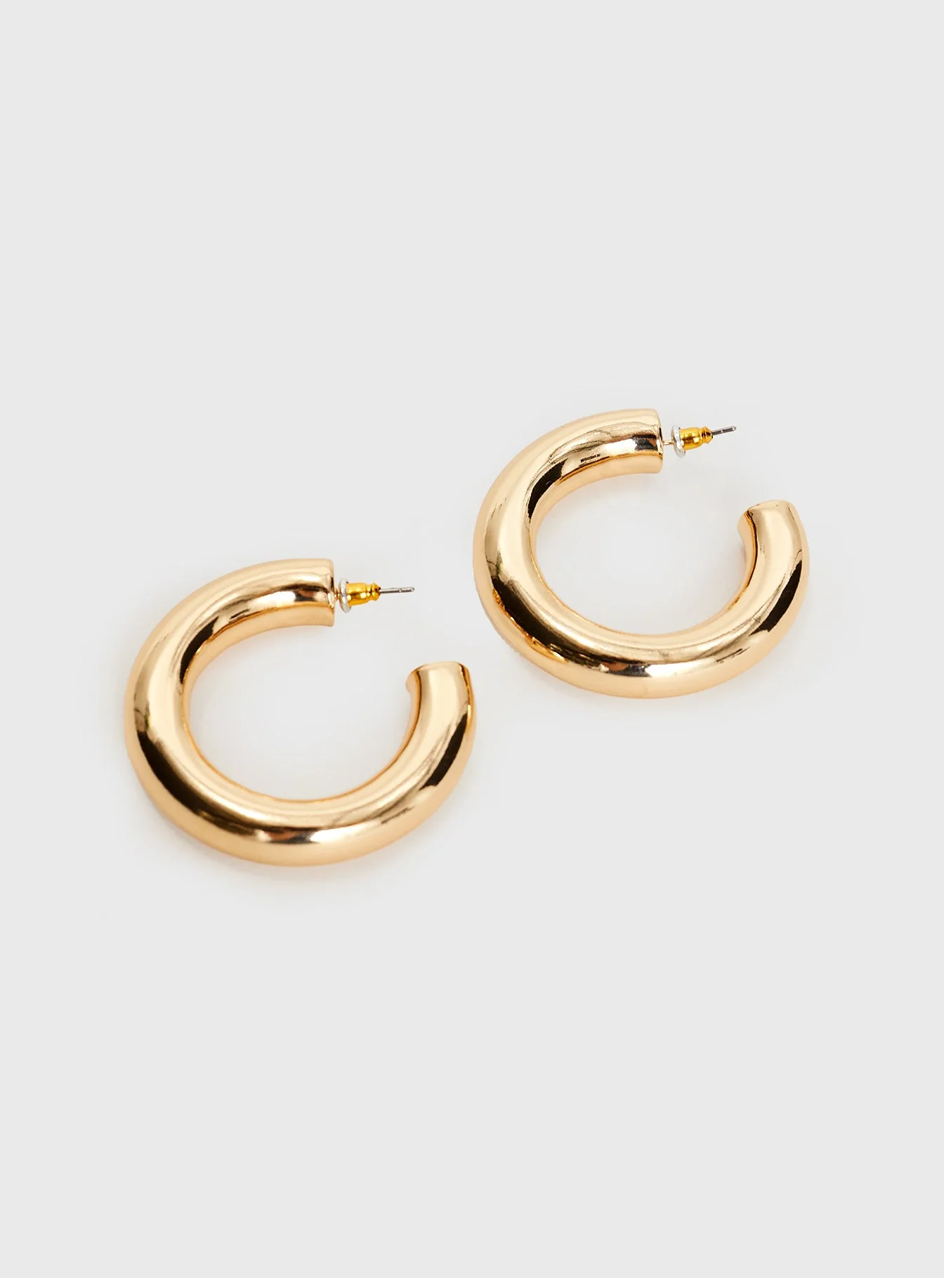 Samwell Chunky Earrings Gold - Image 3