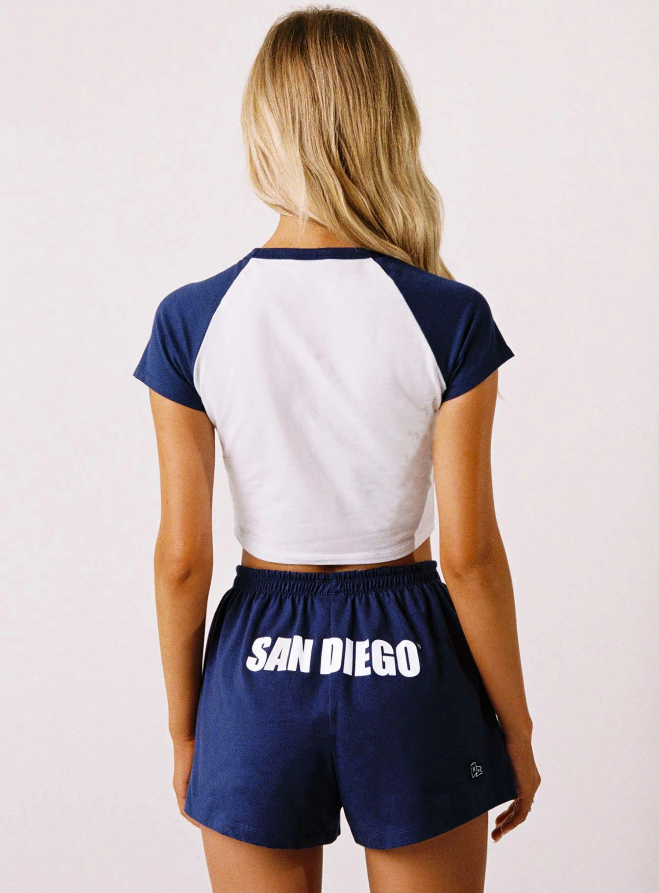 USD Homerun Tee Navy / White - Image 4