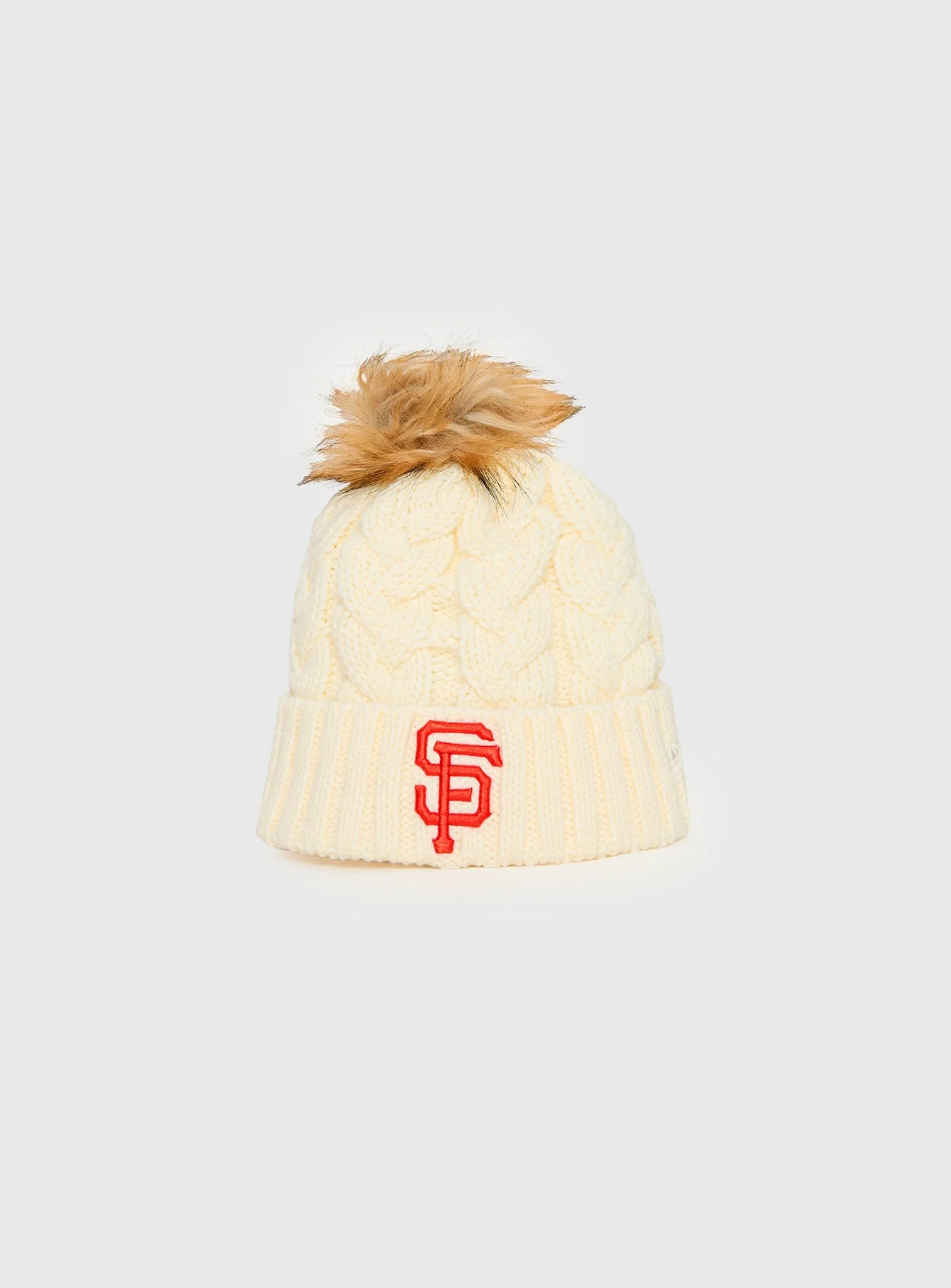 San Francisco Giants Knit Beanie Cream - Image 2