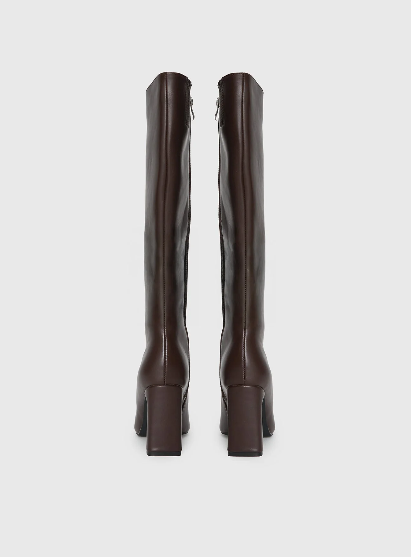 Sawyer Knee High Boots Brown - Image 5