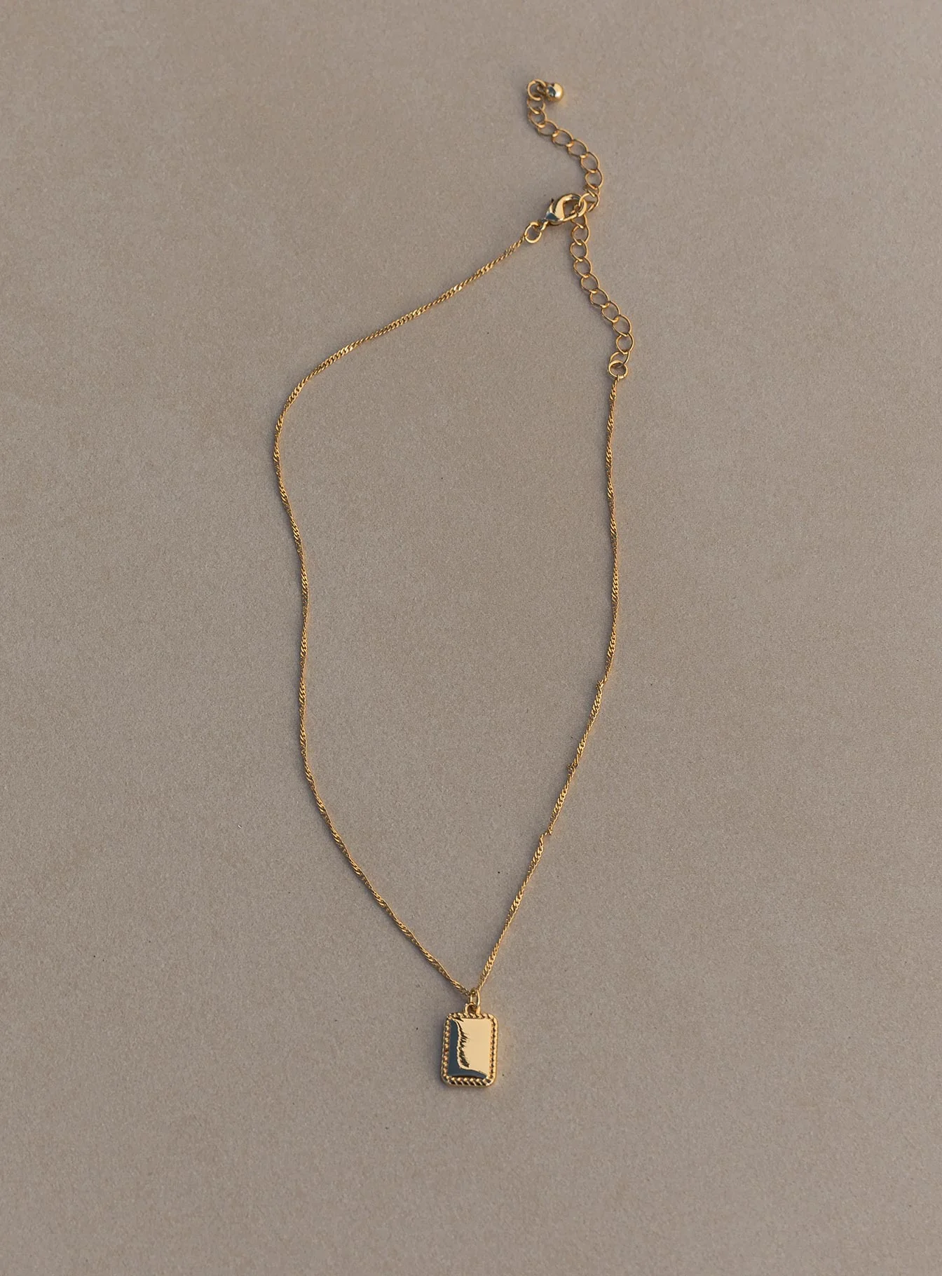 Scottson Gold Plated Pendant Necklace - Image 2