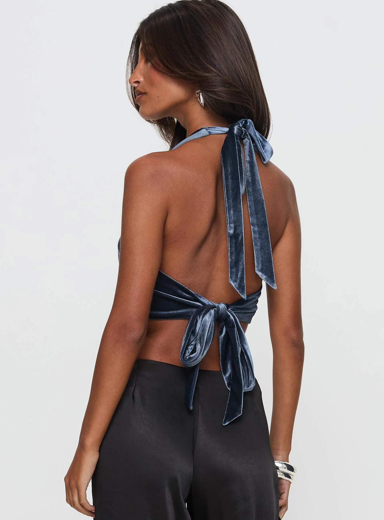 Seleneah Halter Top Slate - Image 5