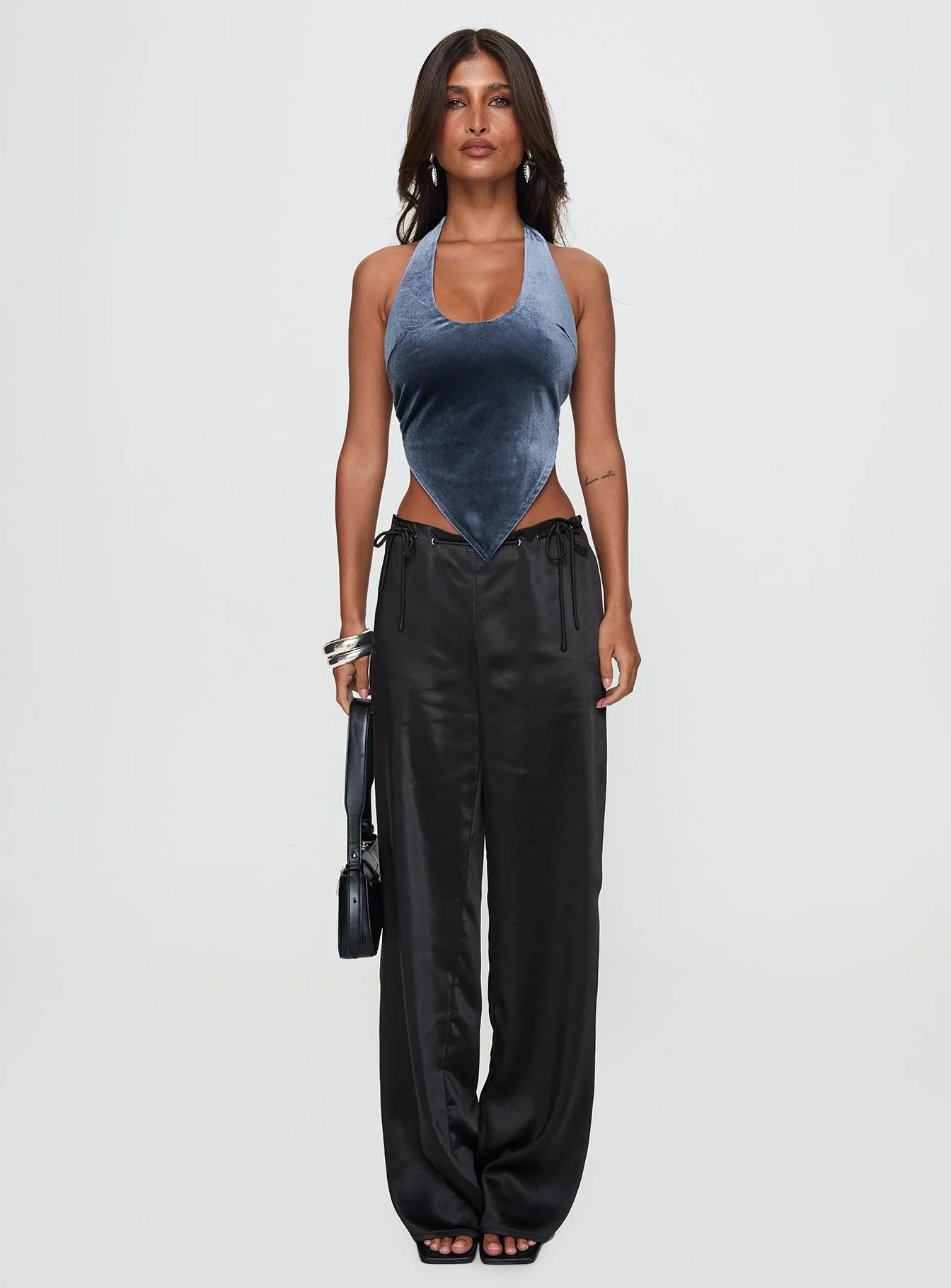 Seleneah Halter Top Slate - Image 7