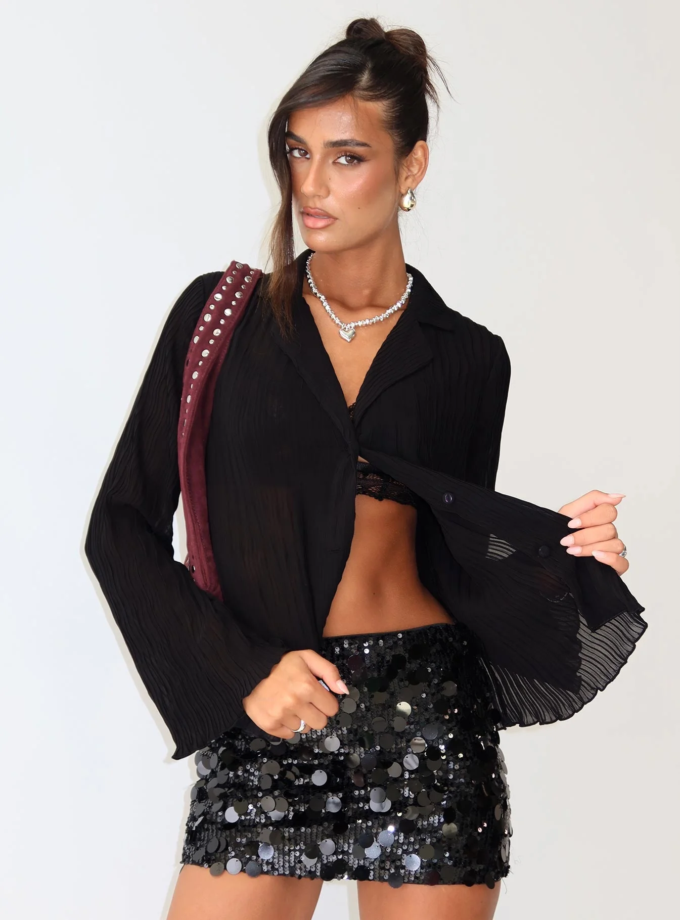 Selma Shirt Black