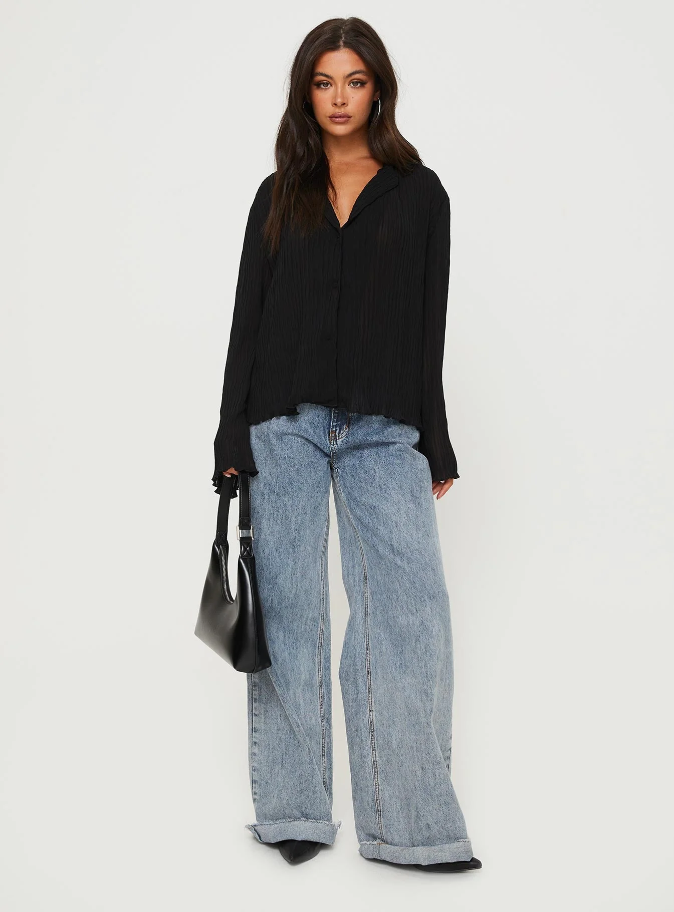 Selma Shirt Black - Image 3