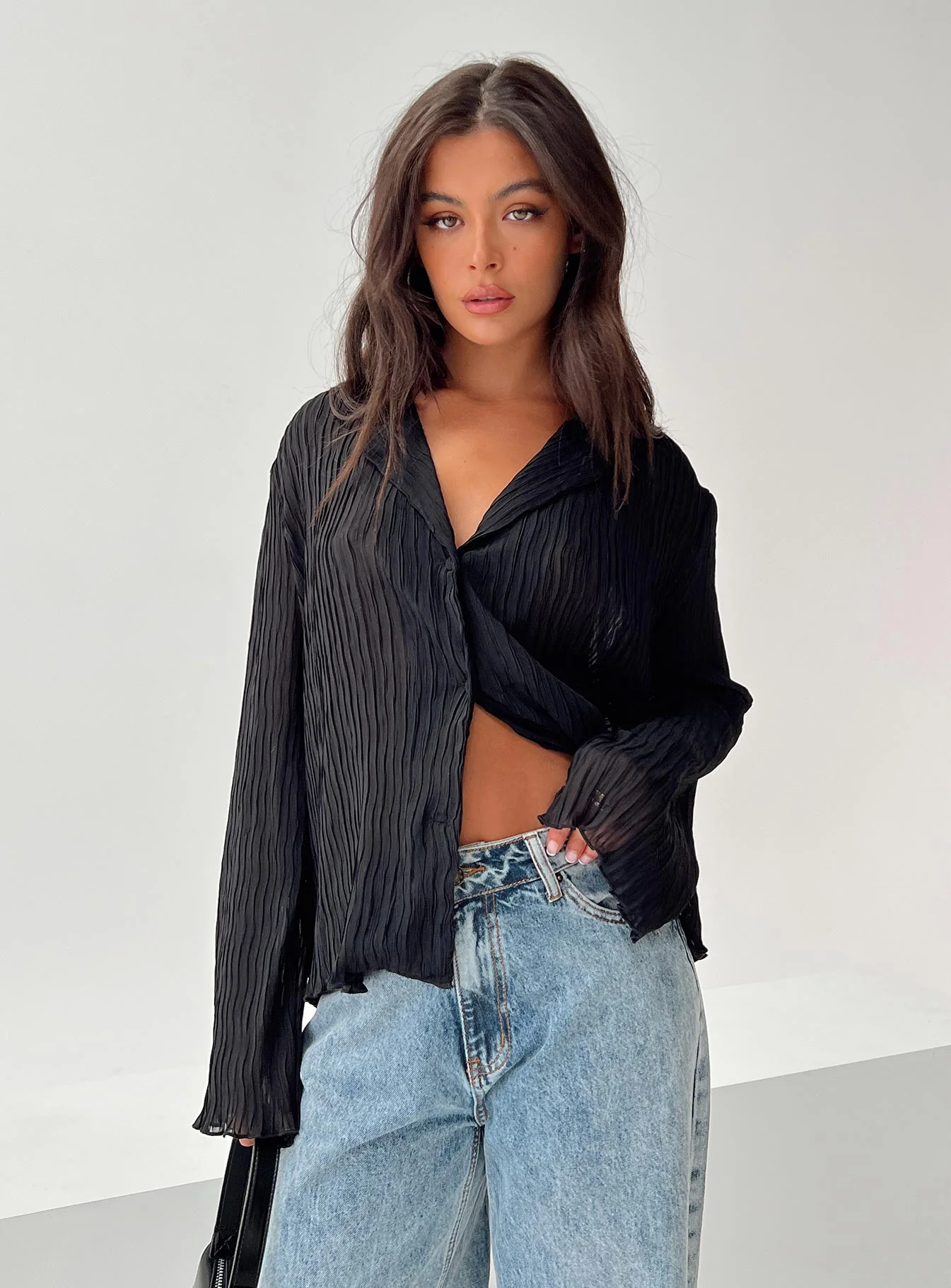 Selma Shirt Black - Image 7