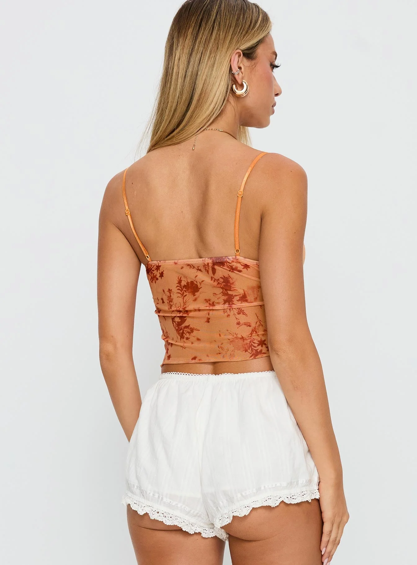 Shepherd Top Orange Floral - Image 4