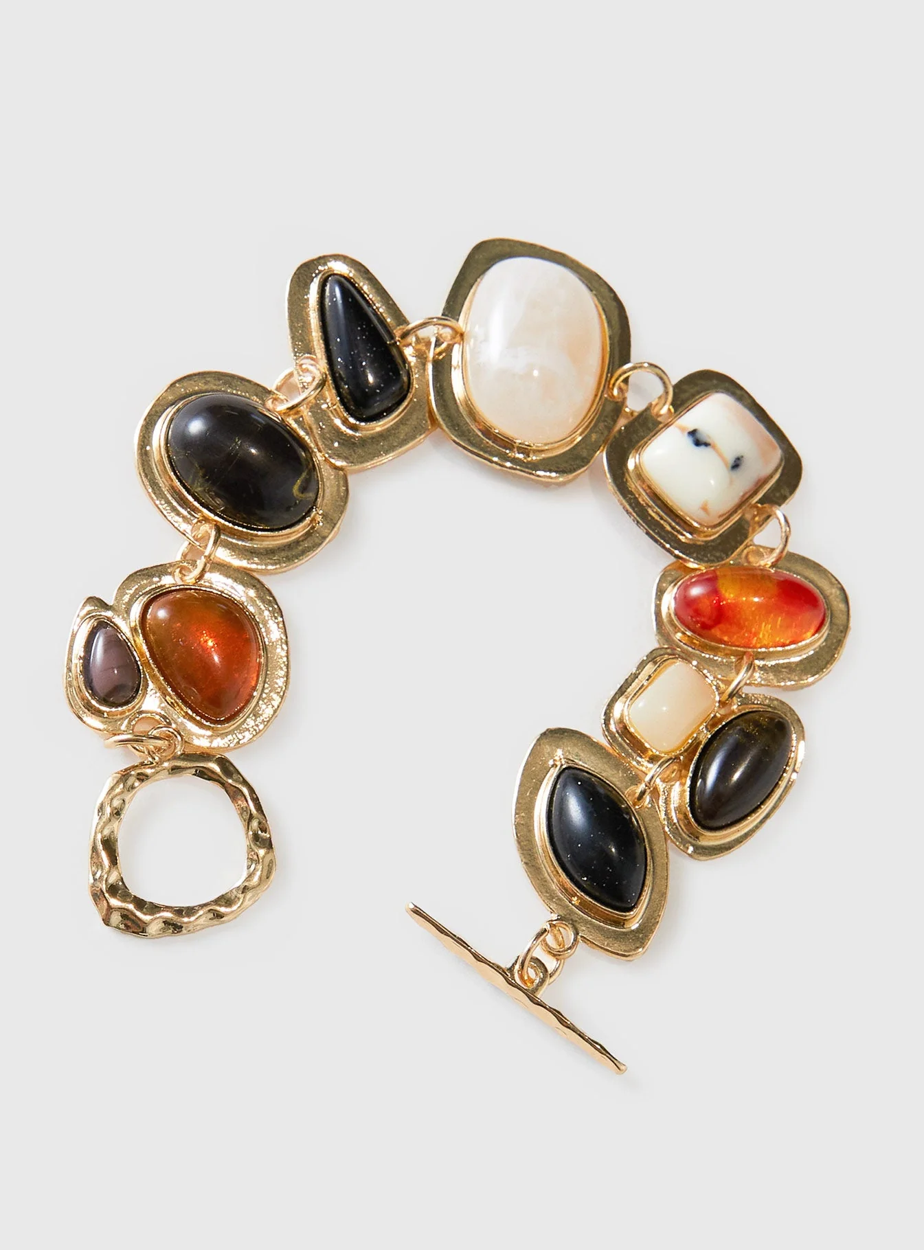 Show Off Gemstone Bracelet Gold - Image 3
