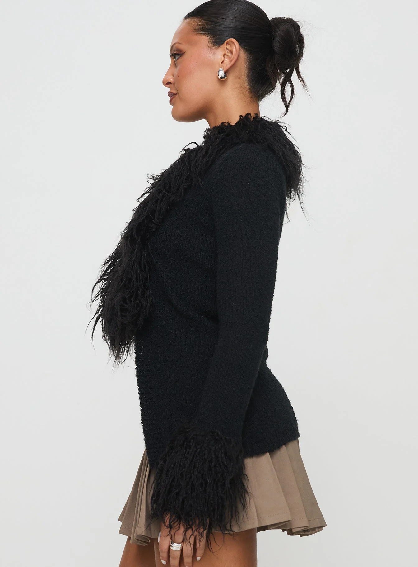 Sistine Cardigan Black - Image 4