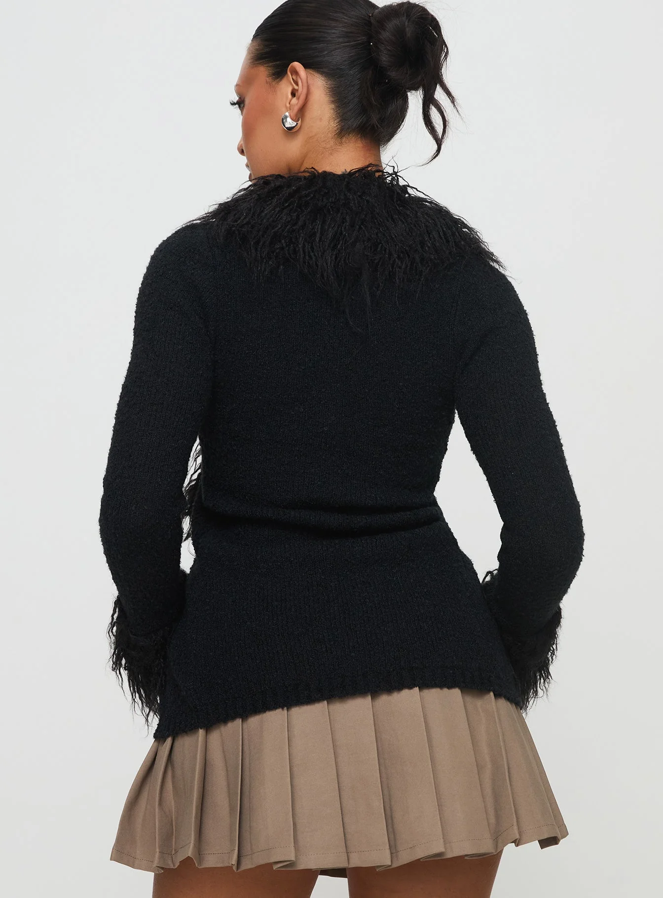 Sistine Cardigan Black - Image 5