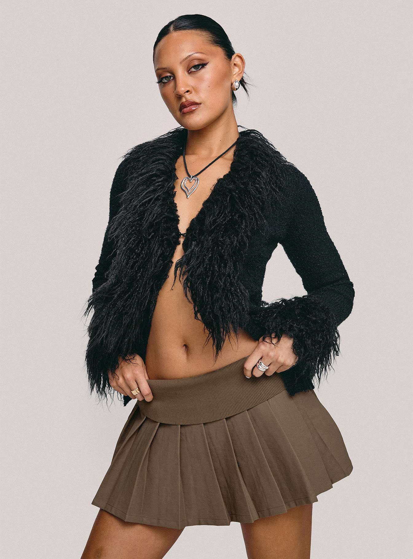 Sistine Cardigan Black - Image 8