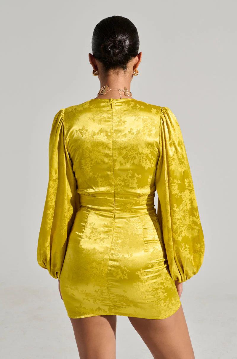 SLEEK AND CHIC SATIN MINI DRESS - Image 5