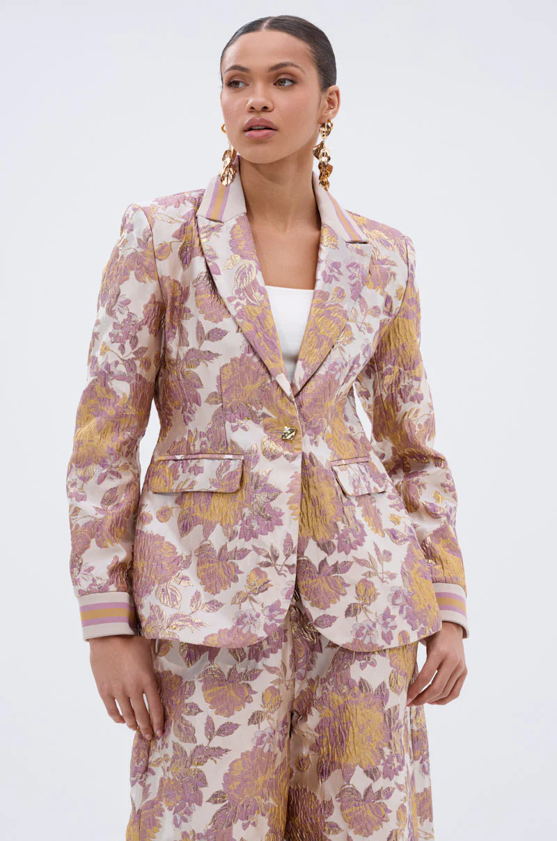 SLOW MOTION BROCADE BLAZER - Image 4