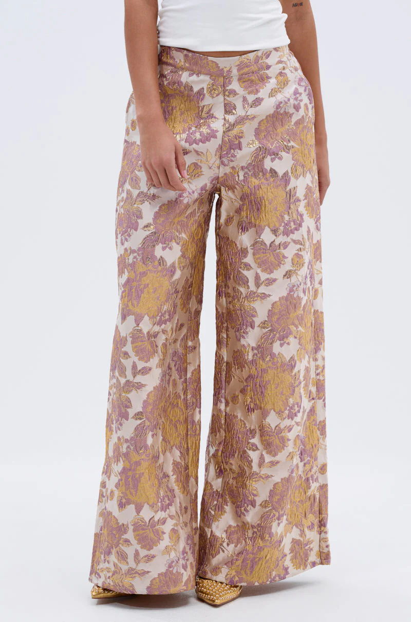 SLOW MOTION BROCADE TROUSER - Image 2