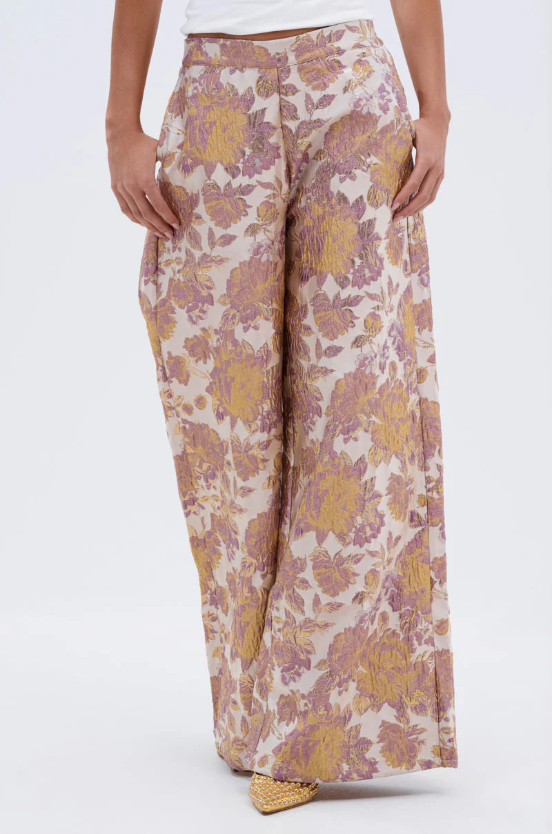 SLOW MOTION BROCADE TROUSER - Image 3