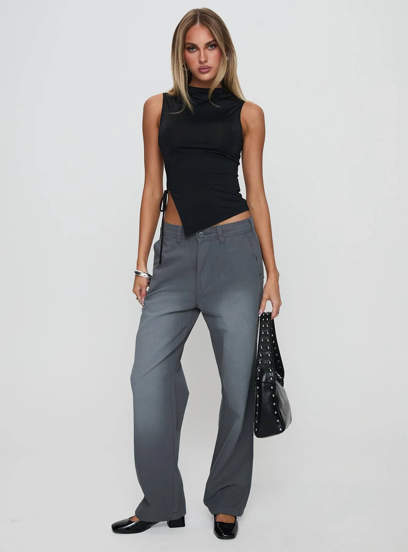 Solarah Tie Side Top Black - Image 3
