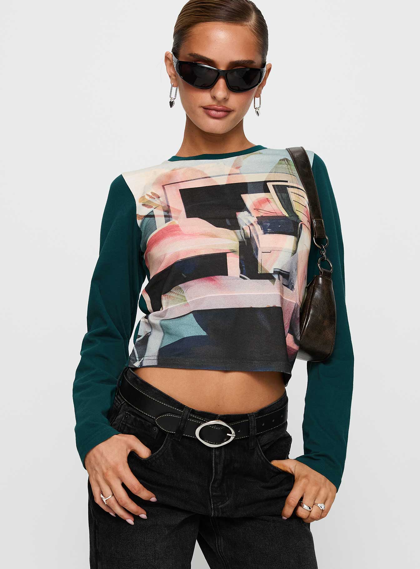 Sonique Long Sleeve Top Multi - Image 2
