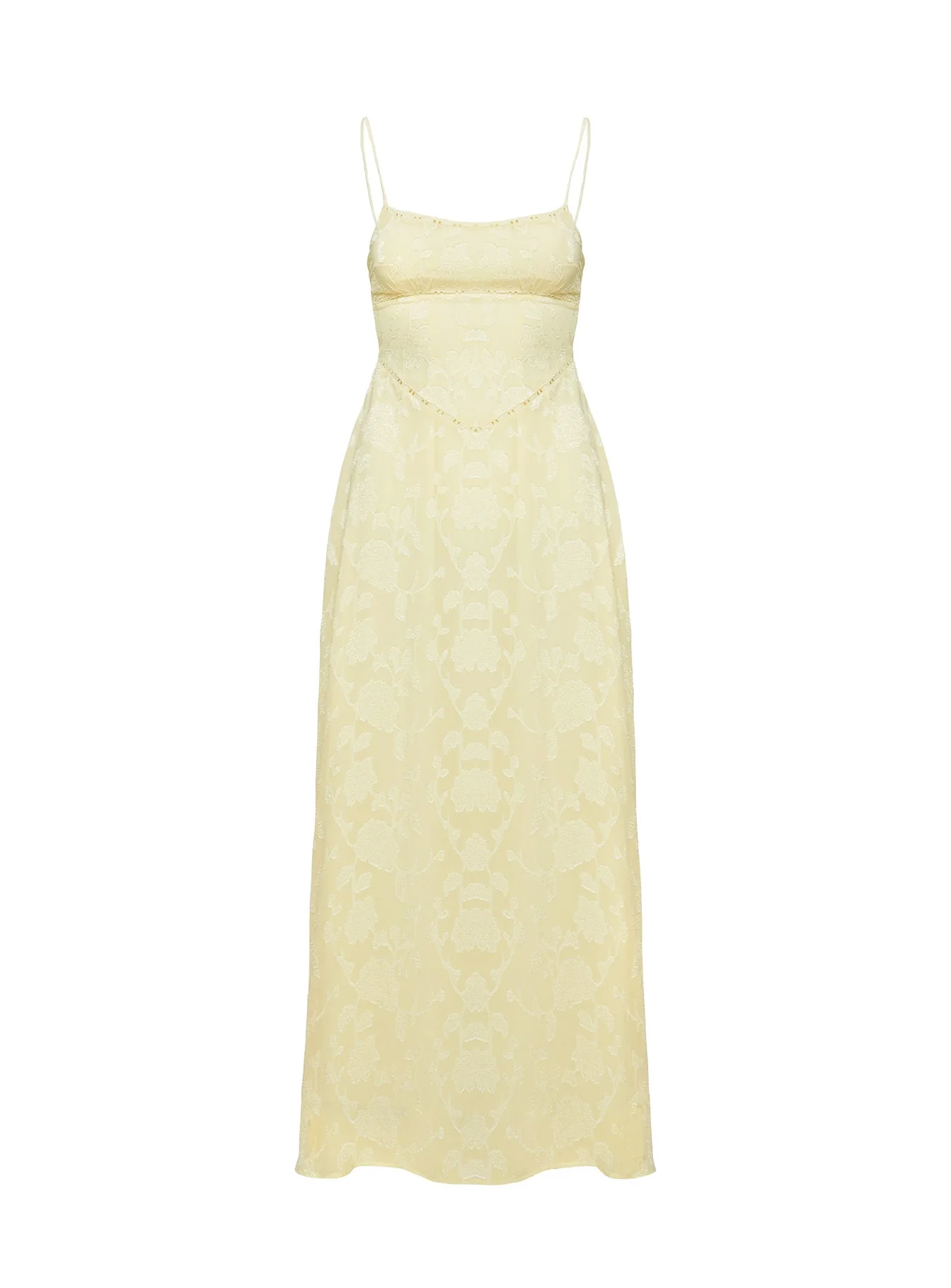 South Of France Maxi Dress Yellow - Image 14
