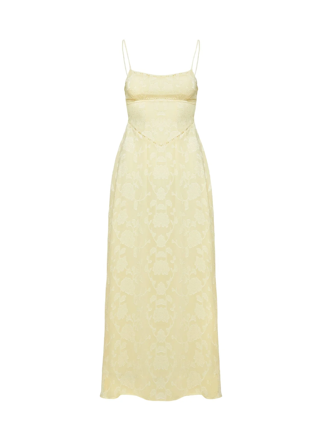 South Of France Maxi Dress Yellow Petite - Image 14
