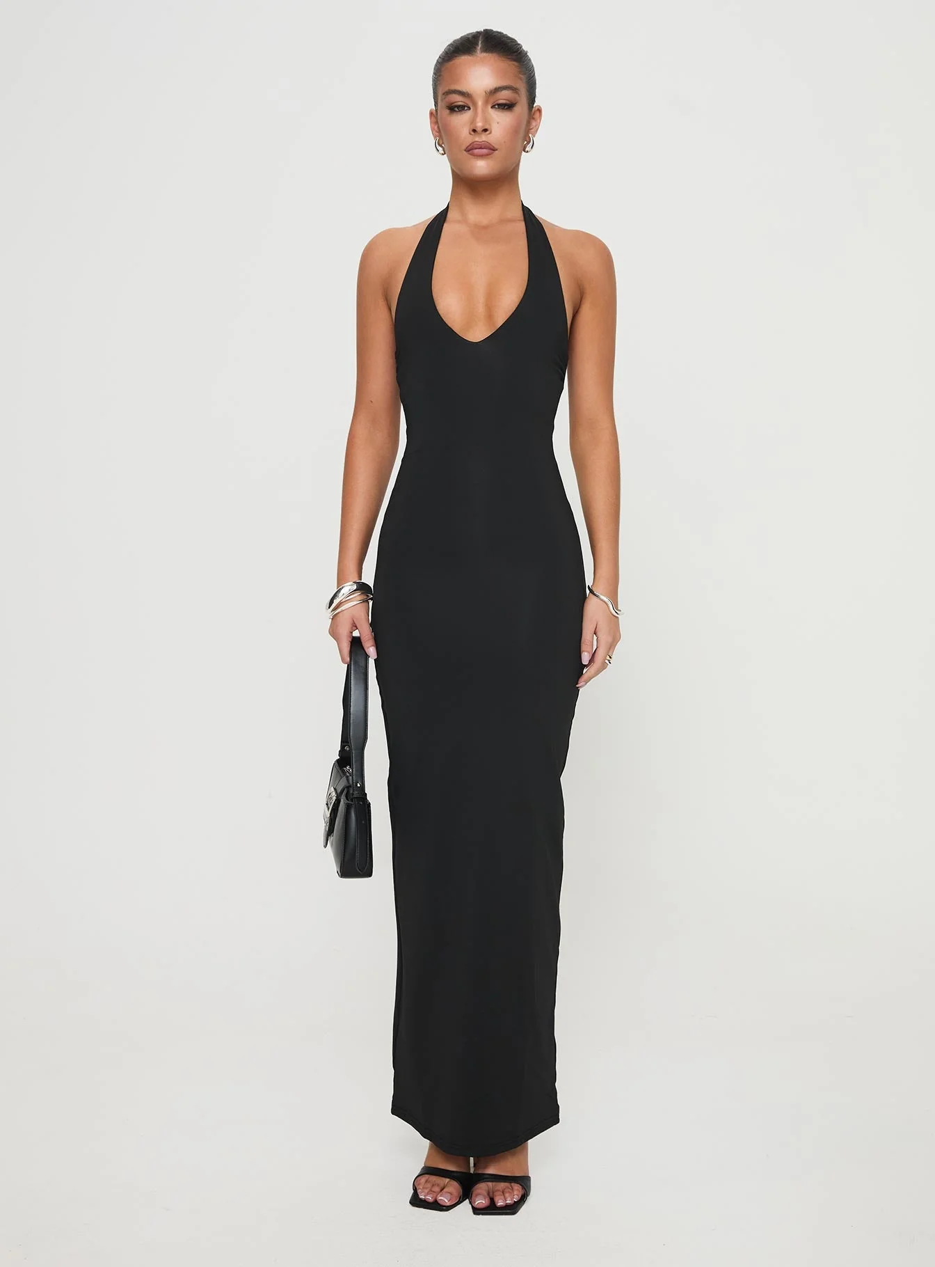 Spicy Maxi Dress Black - Image 7