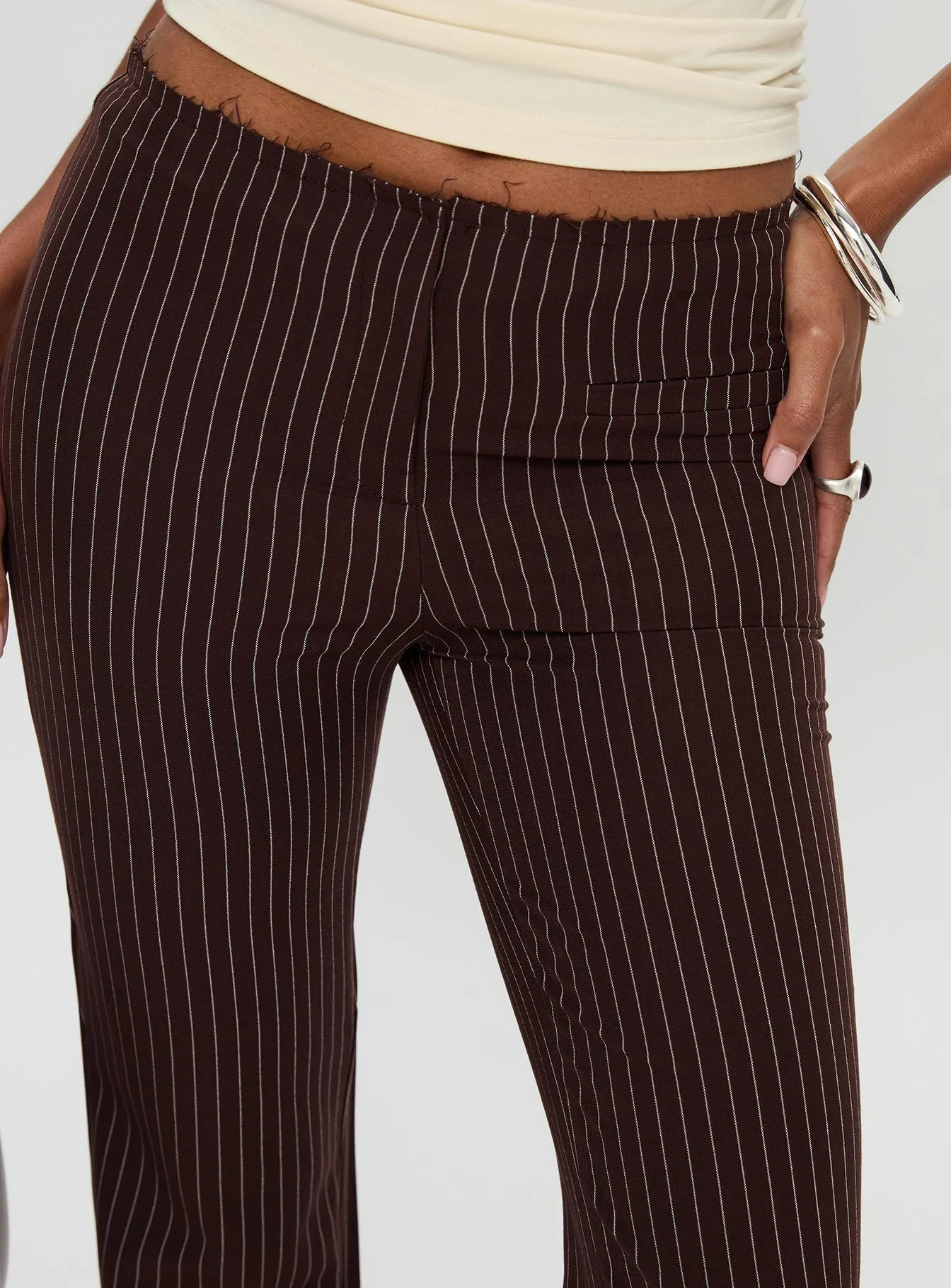 Sportia Flare Pants Brown - Image 6