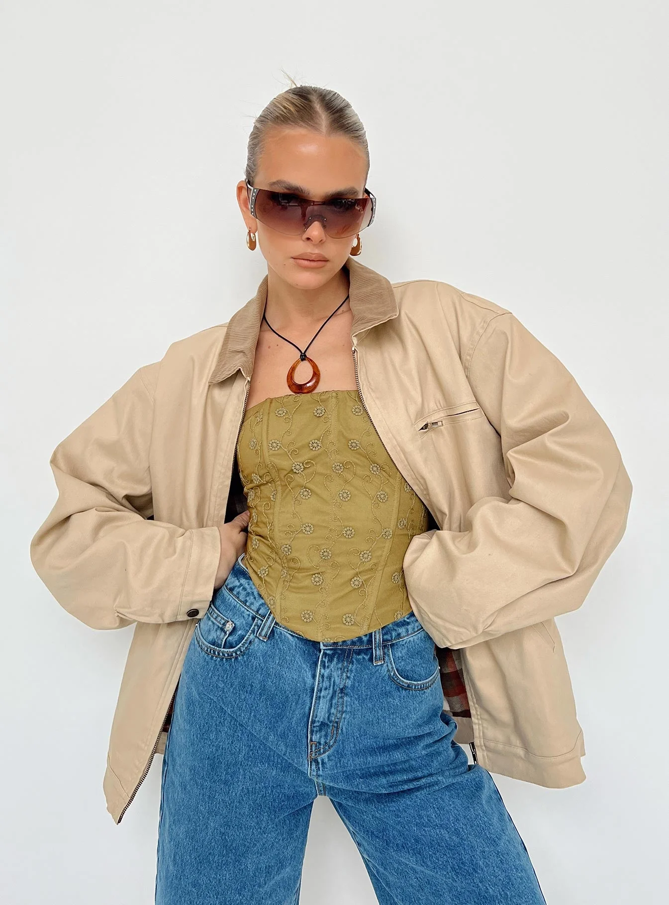 Springer Jacket Beige - Image 7