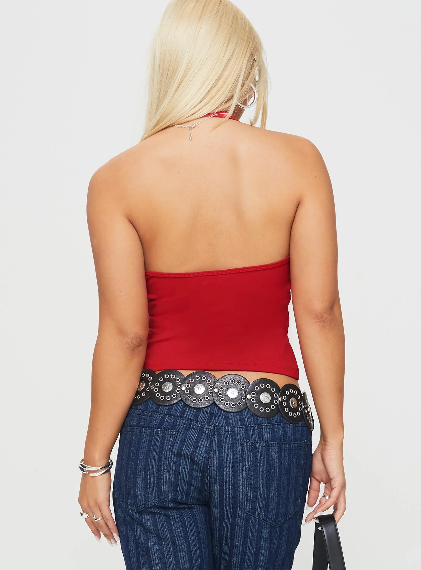 Stand By Halter Top Red - Image 5