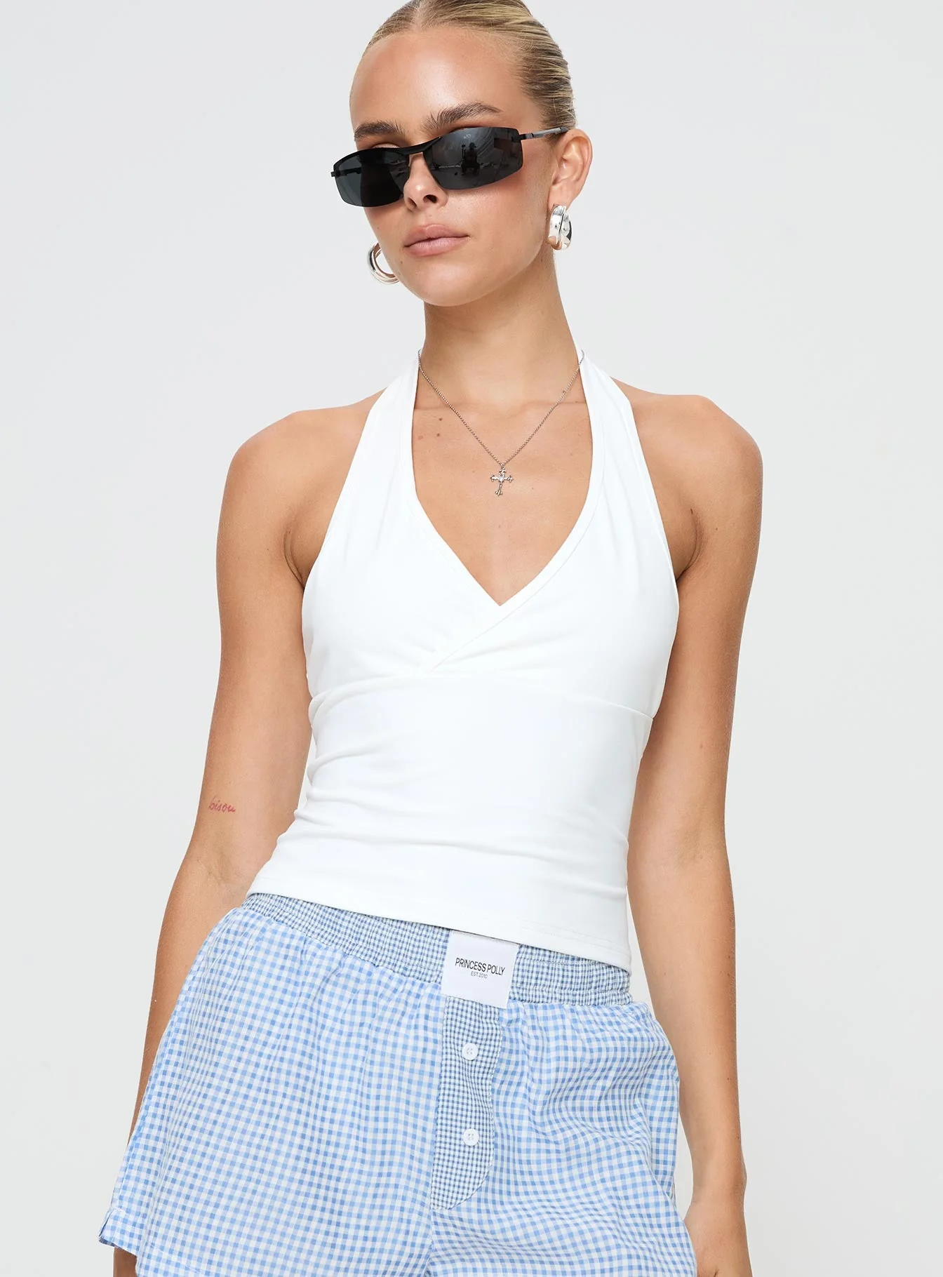 Stand By Halter Top White - Image 2