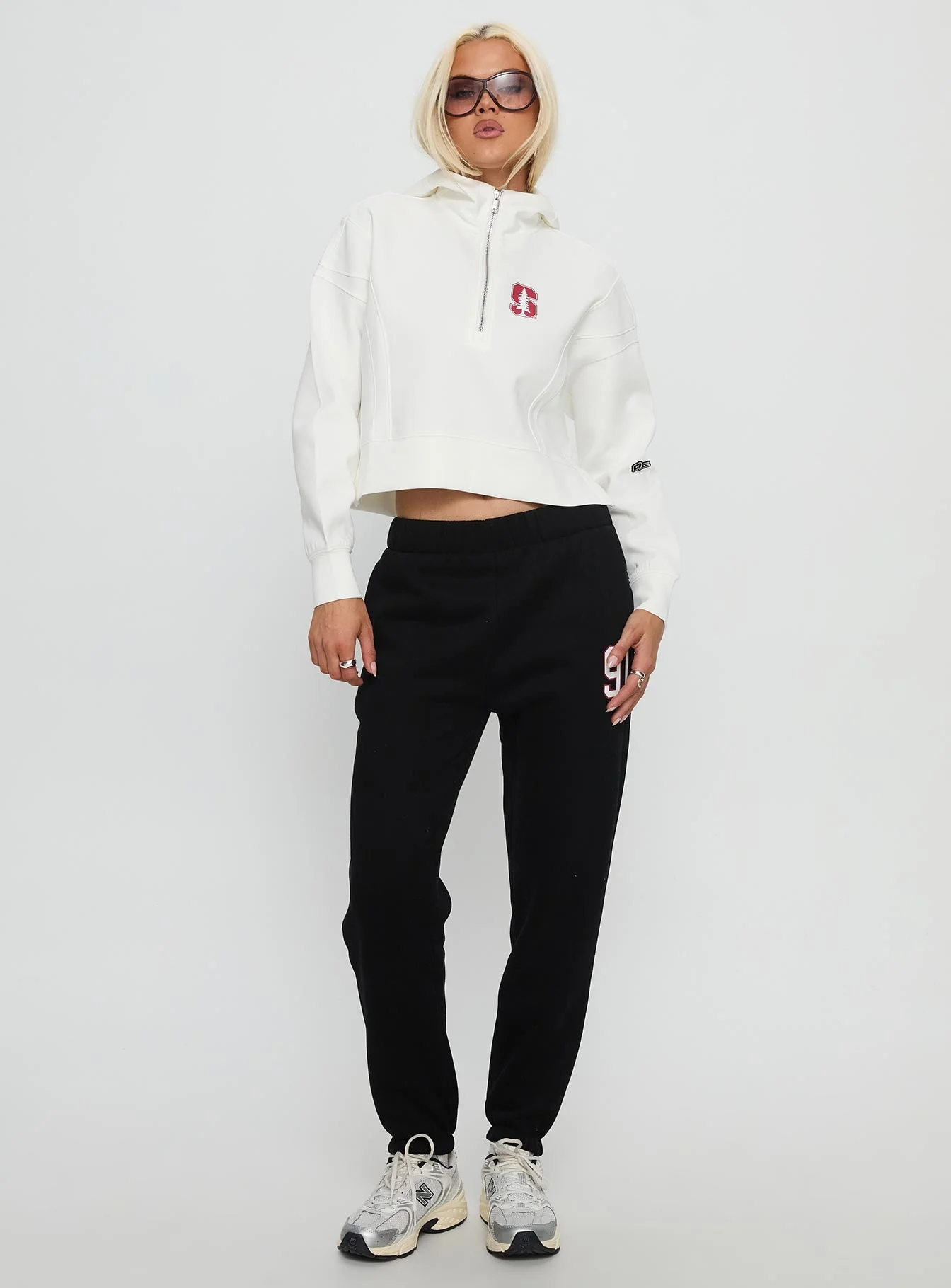 Stanford Basic Sweatpants Black - Image 3