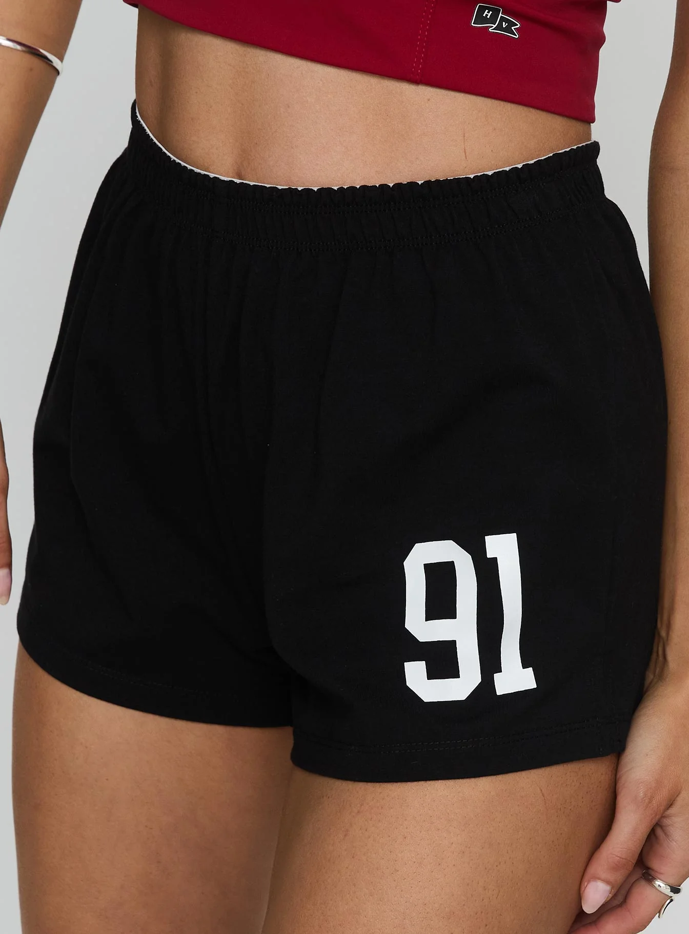 Stanford Soffee Shorts Black - Image 6