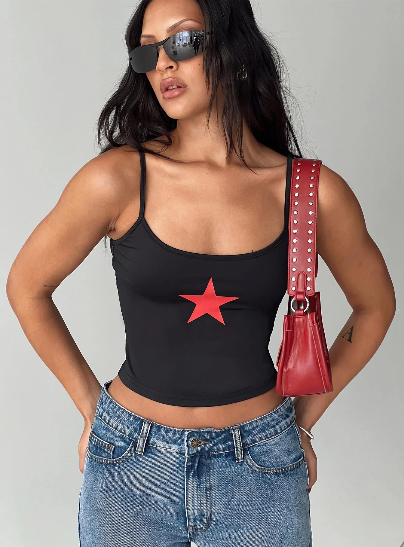 Star Girl Cami Black - Image 7