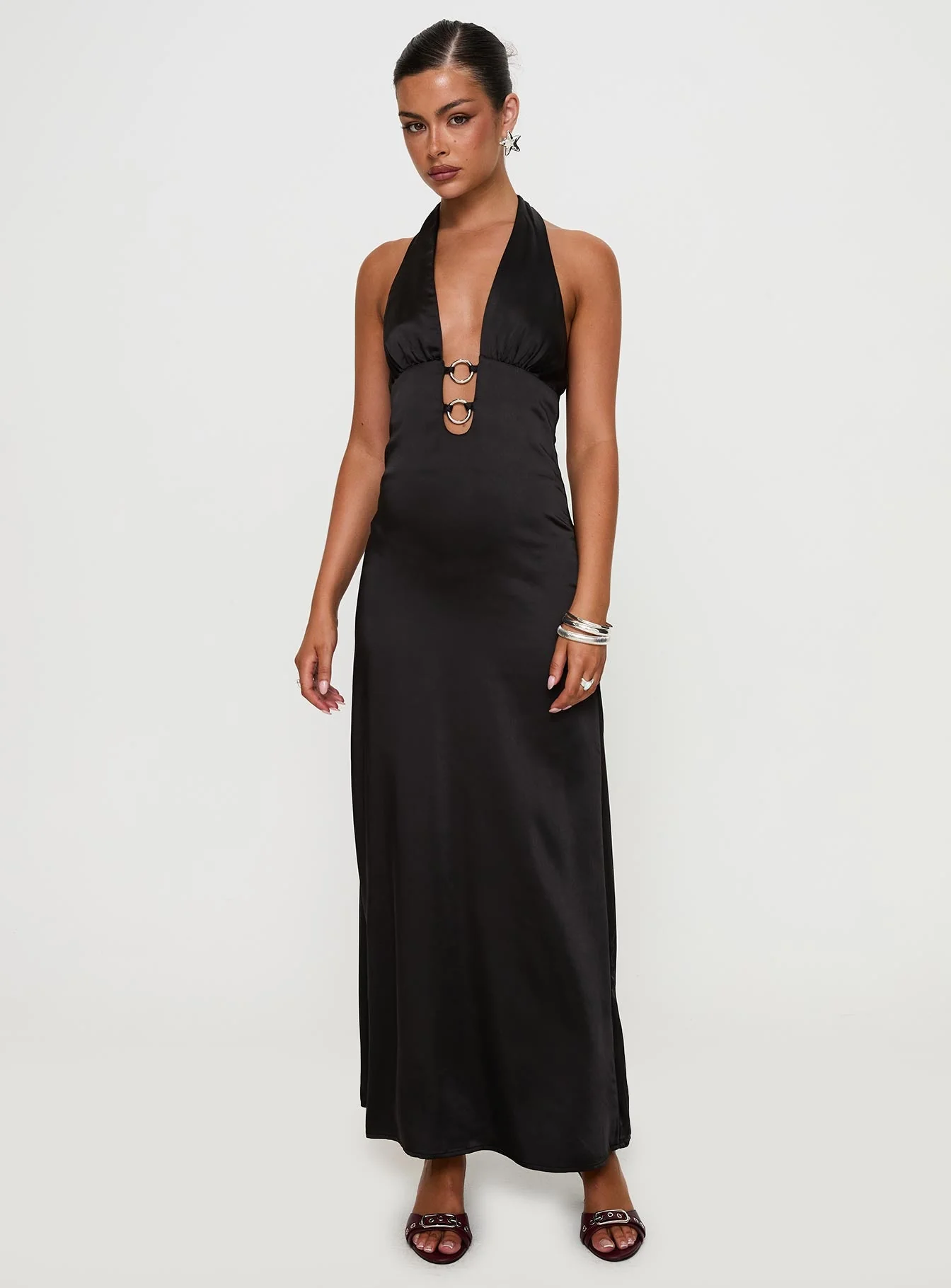 Fortress Maxi Dress Black - Image 3