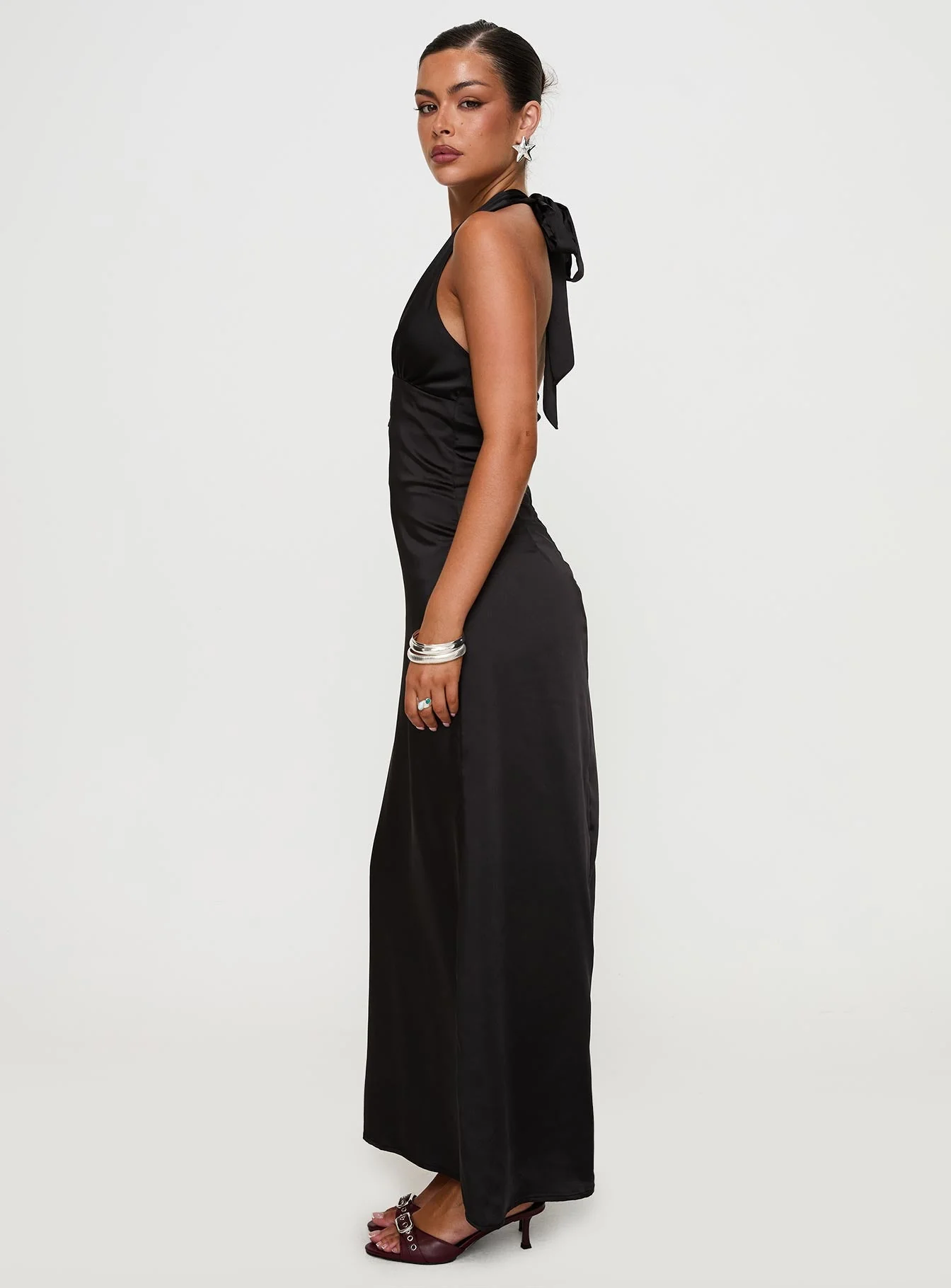 Fortress Maxi Dress Black - Image 4