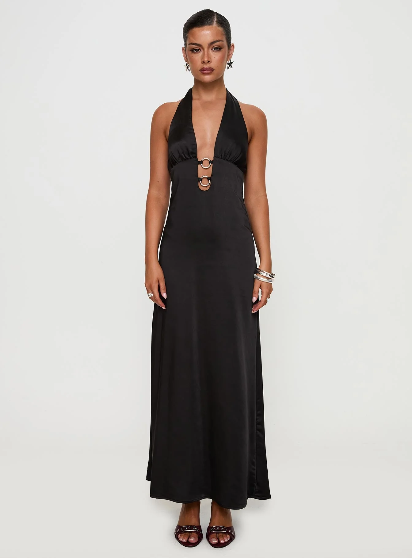Fortress Maxi Dress Black - Image 7