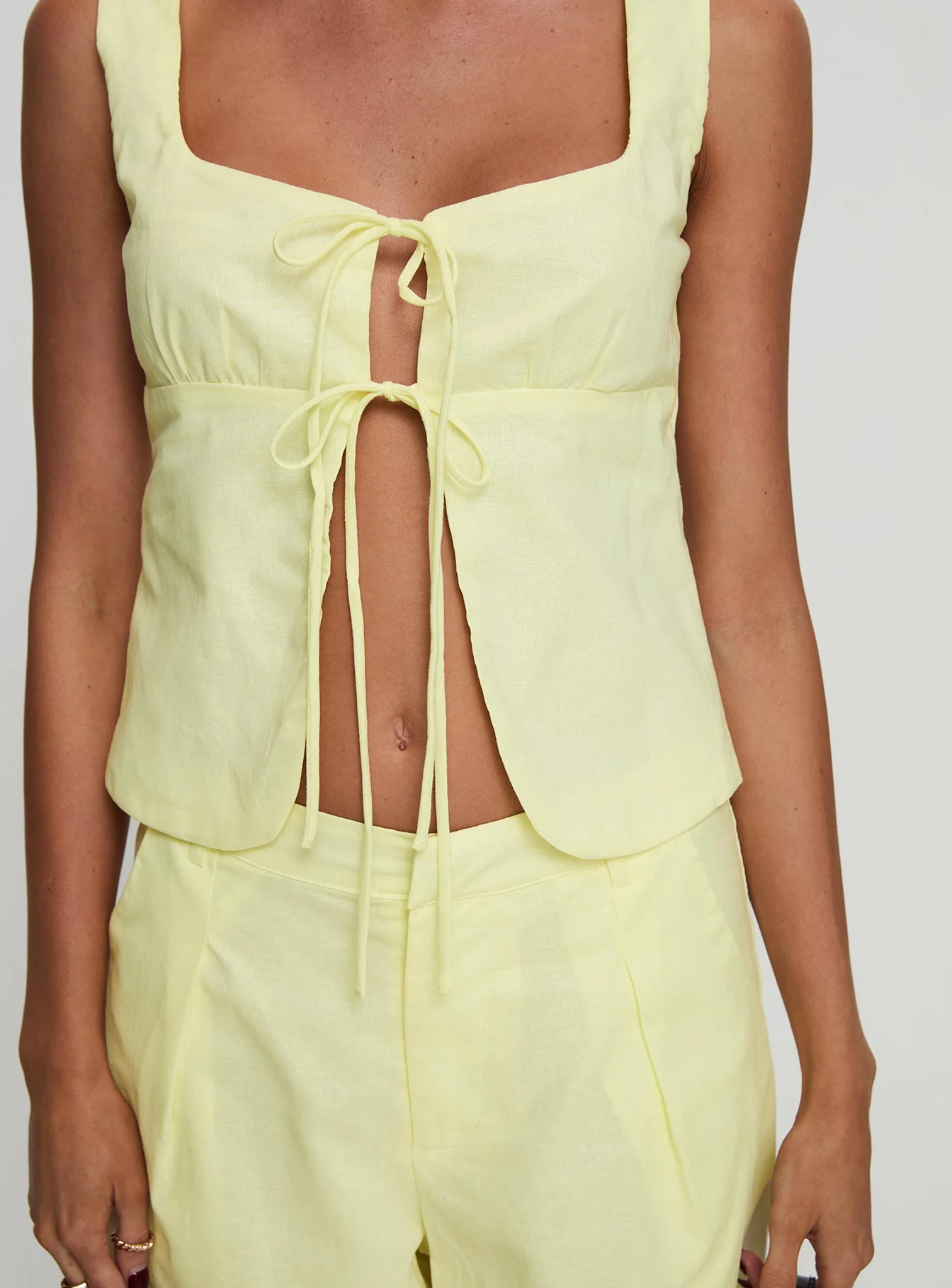 Such A Charmer Tie Up Set Yellow - Image 6