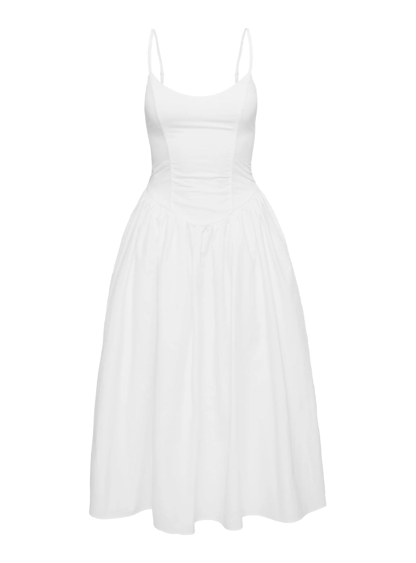 Such A Wallflower Midi Dress White - Image 5