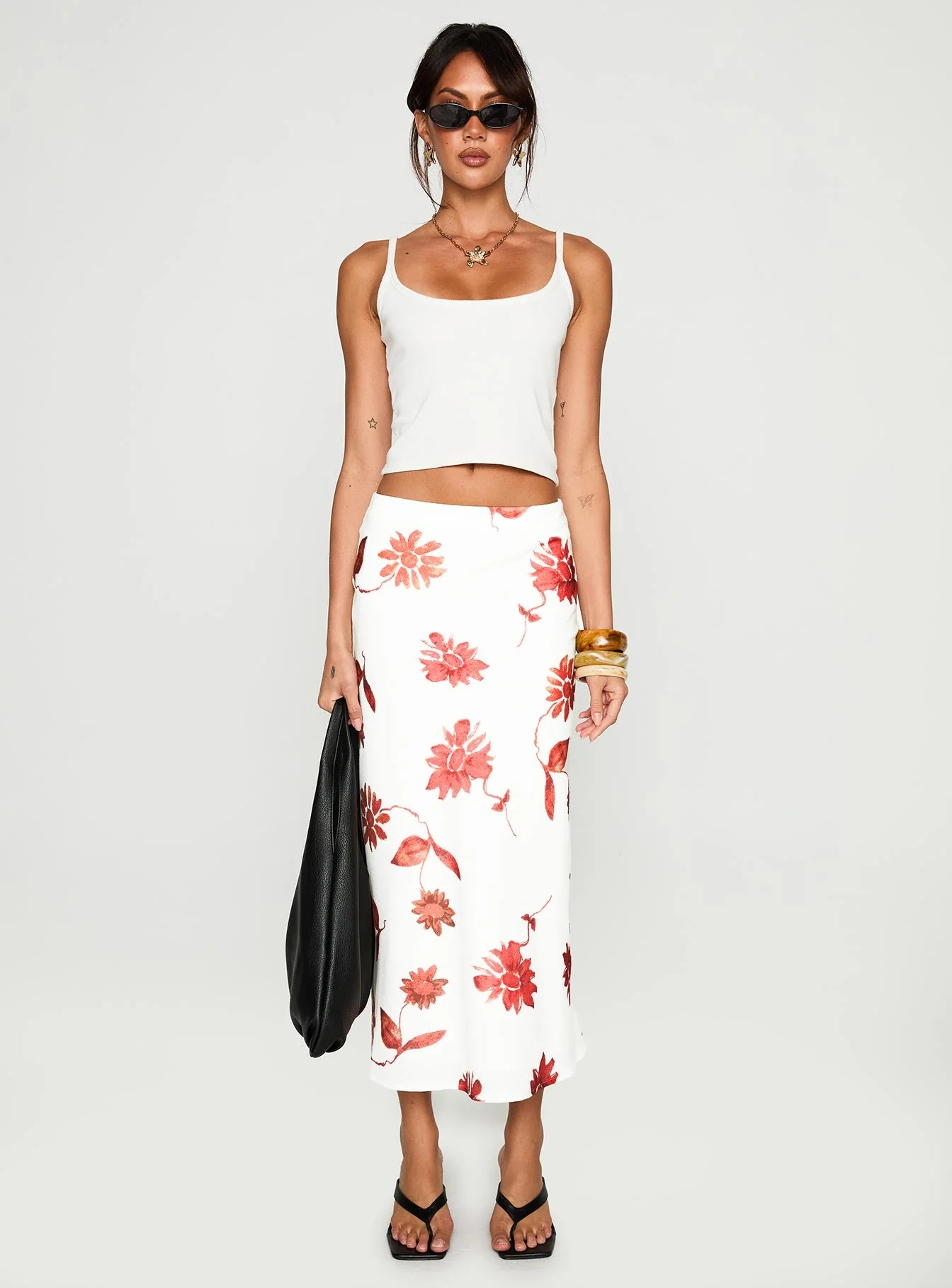 Sun Soaked Midi Skirt Multi - Image 7