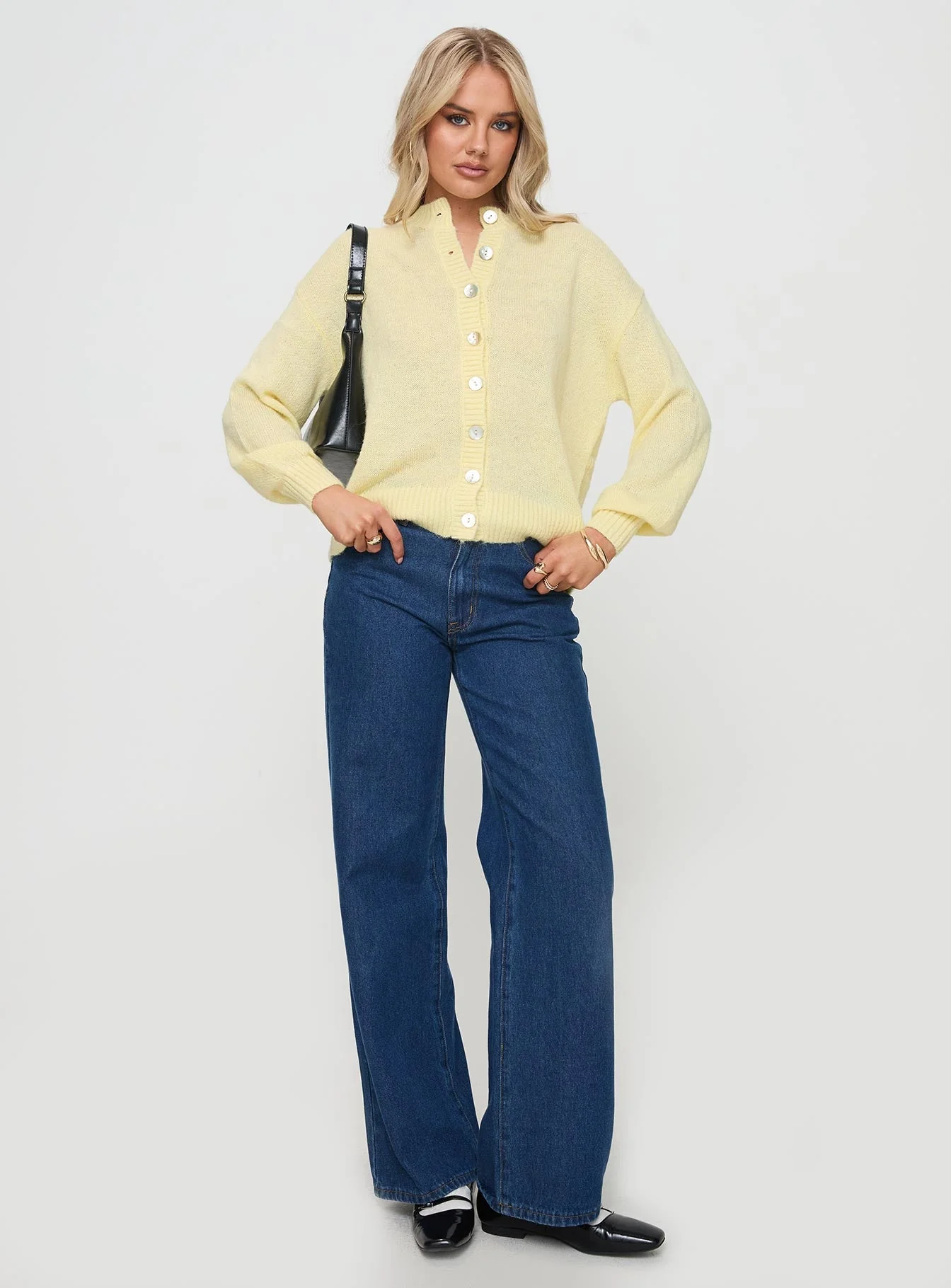 Sunbeam Cardigan Yellow - Image 3